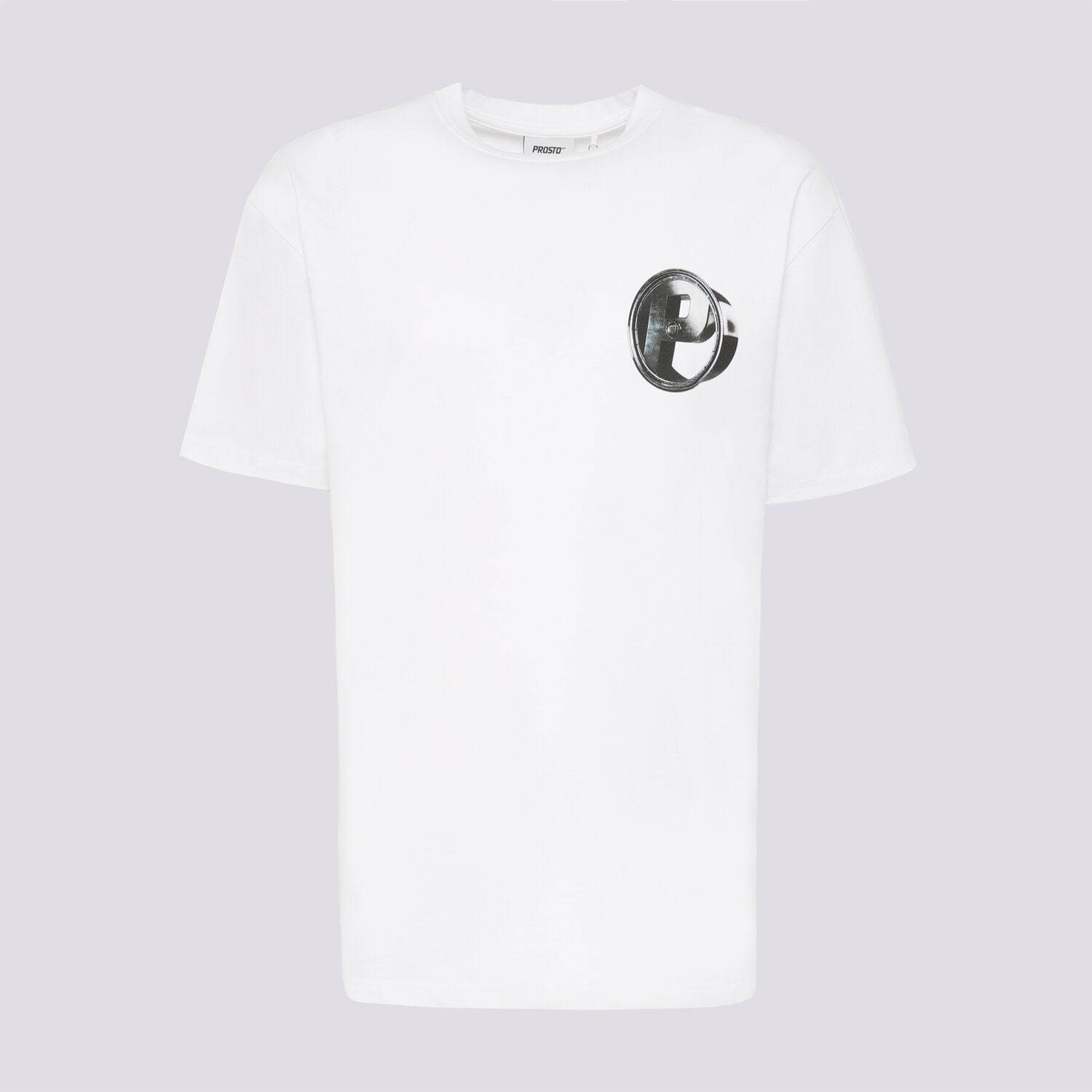 Bărbați tricou PROSTO TRICOU P RIM WHITE KL261MTEE1162 Alb