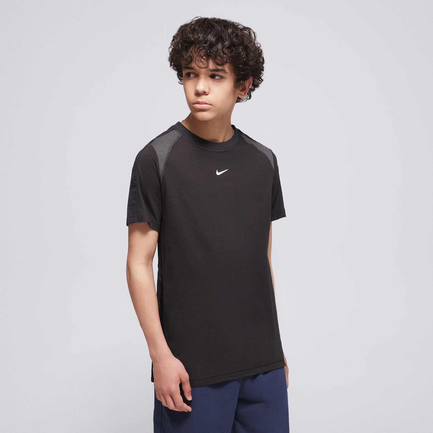 Copii tricou NIKE TRICOU K NSW CITY UTILITY SS TOP IO1704-010 Negru