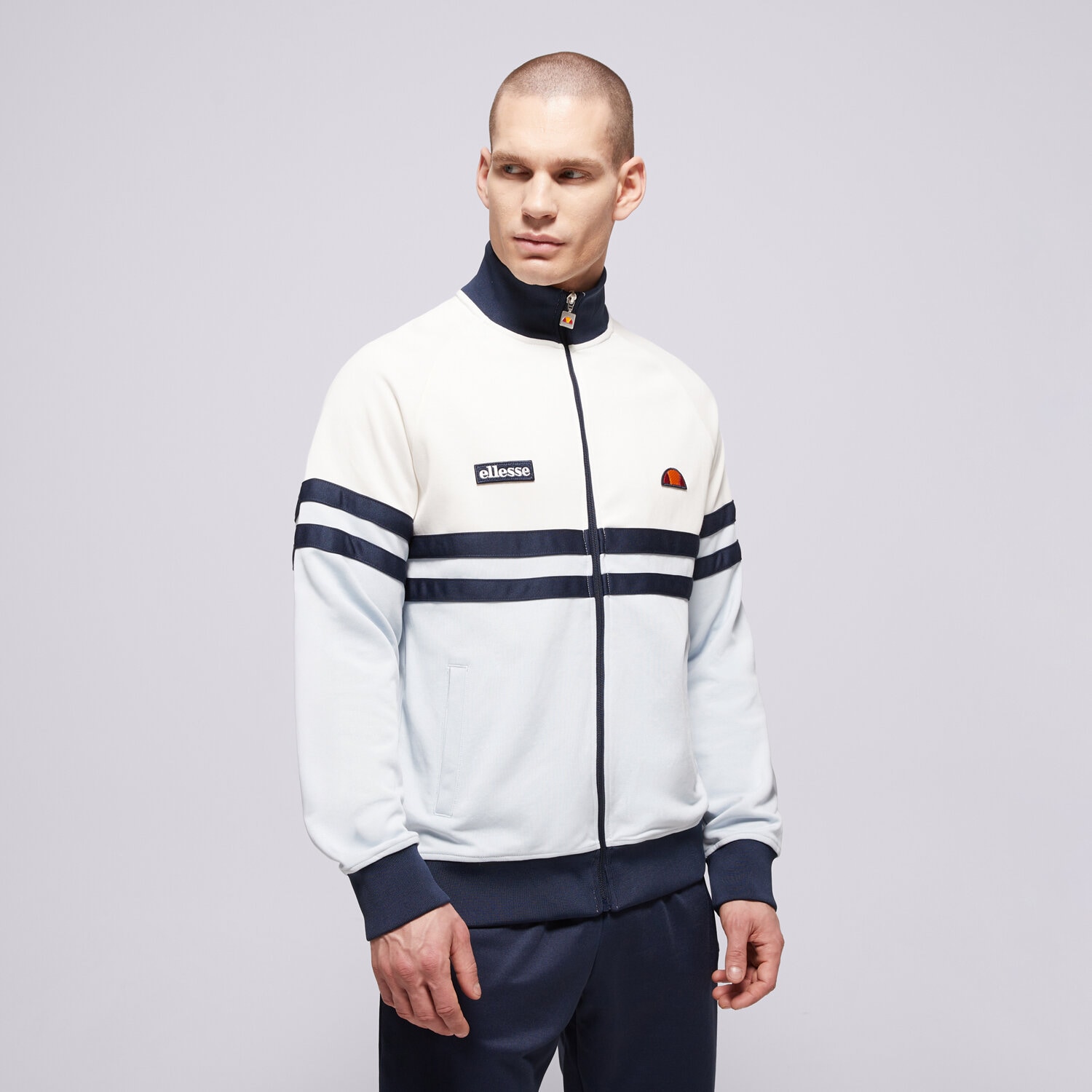 Bărbați bluză ELLESSE BLUZĂ RIMINI TRACK JACKET SHB00892933 Mulicolor