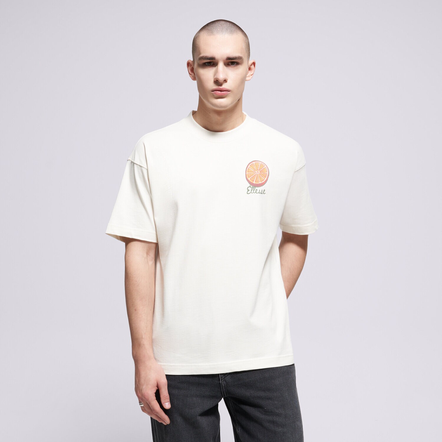 Bărbați tricou ELLESSE TRICOU THE CITRUS TEE SHD23805904 Alb
