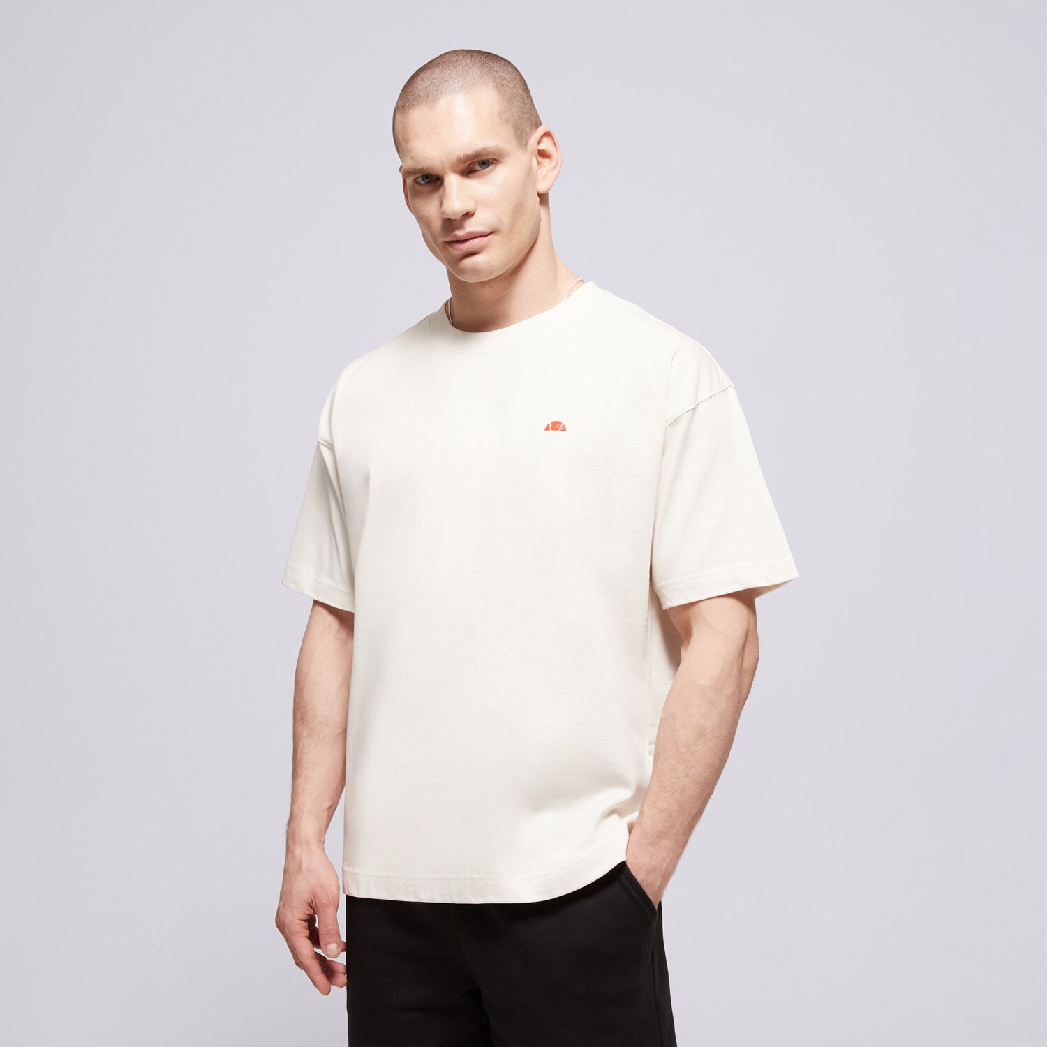 Bărbați tricou ELLESSE TRICOU LEONARDOS TEE SHD24401904 Alb