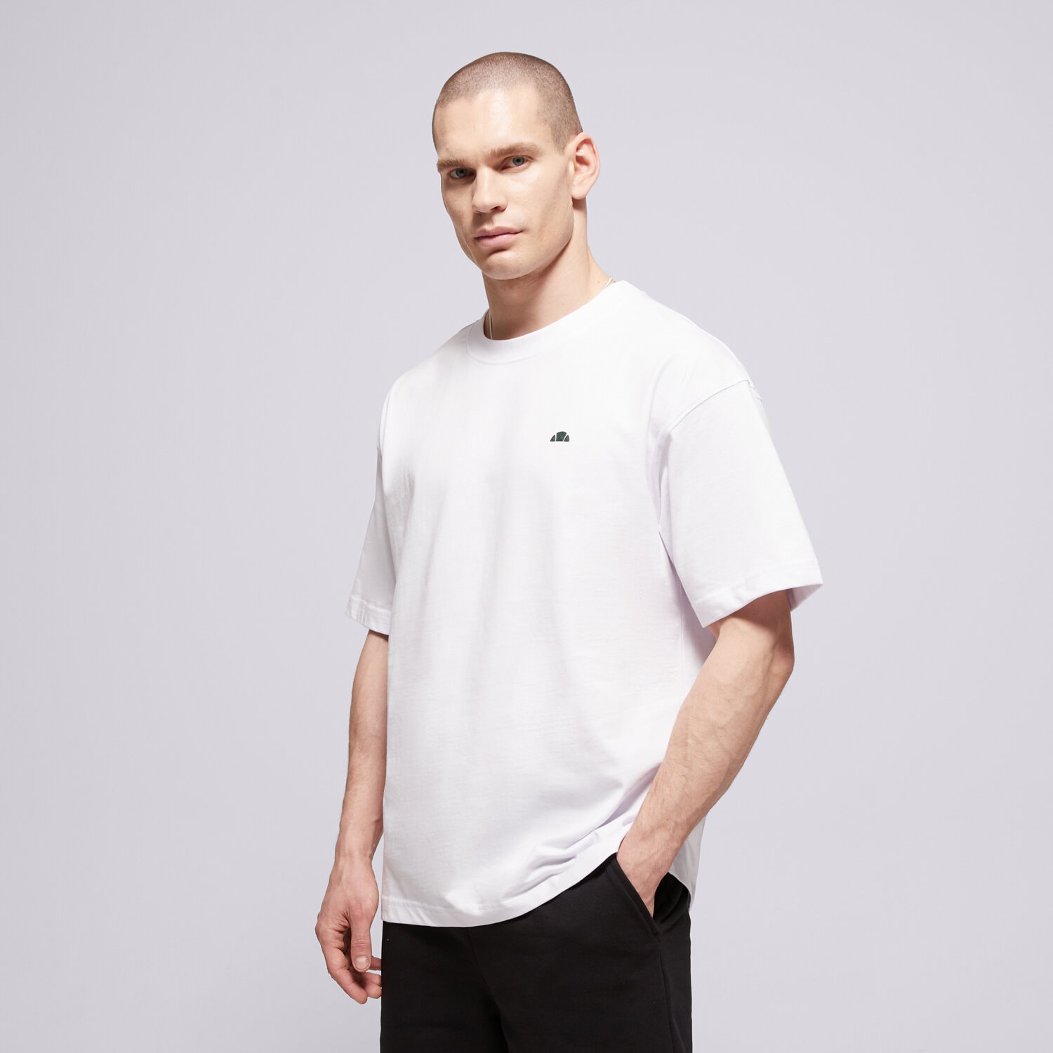 Bărbați tricou ELLESSE TRICOU SAN LEONARDO TEE SHD24404908 Alb