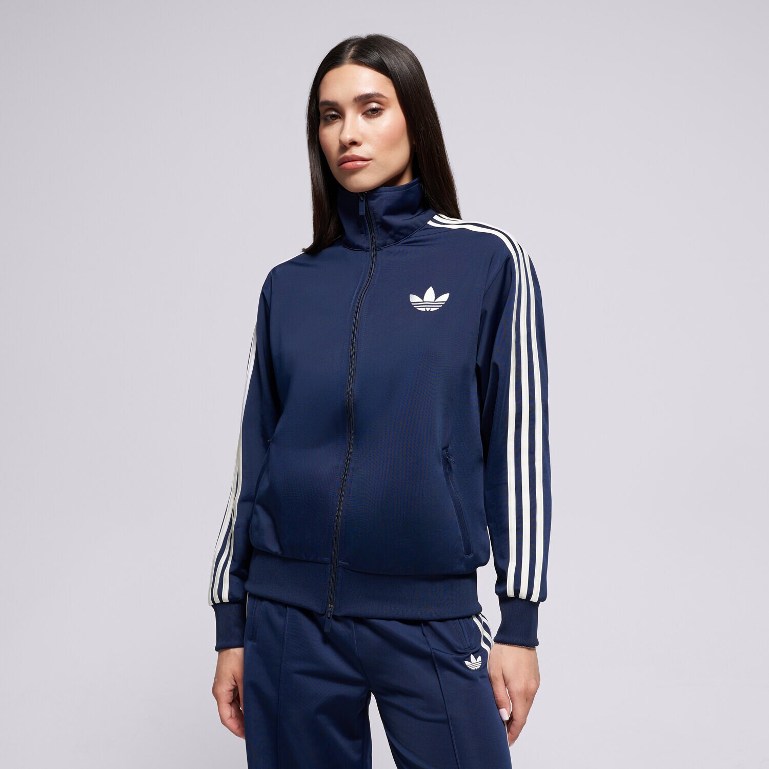 Femei bluză ADIDAS BLUZĂ FB TT LOOSE KC9004 Bleumarin