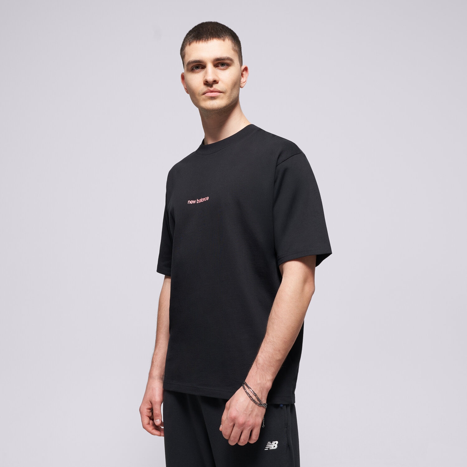 Bărbați tricou NEW BALANCE TRICOU FOOTBALL CLUB CATALOG TRICOU MT61B347BK Negru