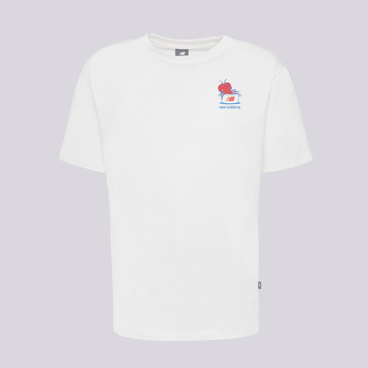 Bărbați tricou NEW BALANCE TRICOU LOBSTER ROLL TRICOU MT61Y1F6WT Alb