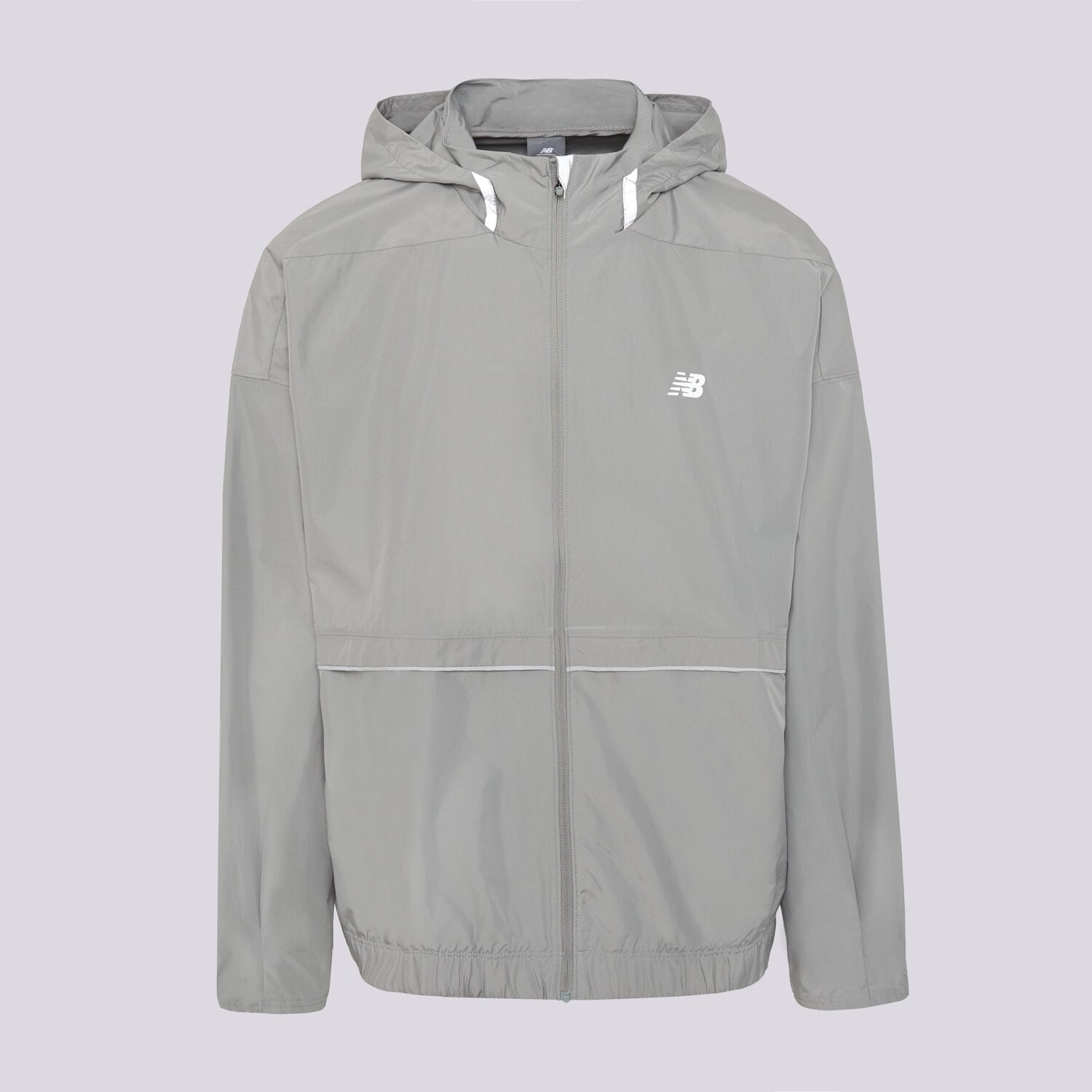 Bărbați jachetă NEW BALANCE JACHETĂ POLIAMIDĂ ELUSIVE SHELL JACKET MJO5BXYST Gri