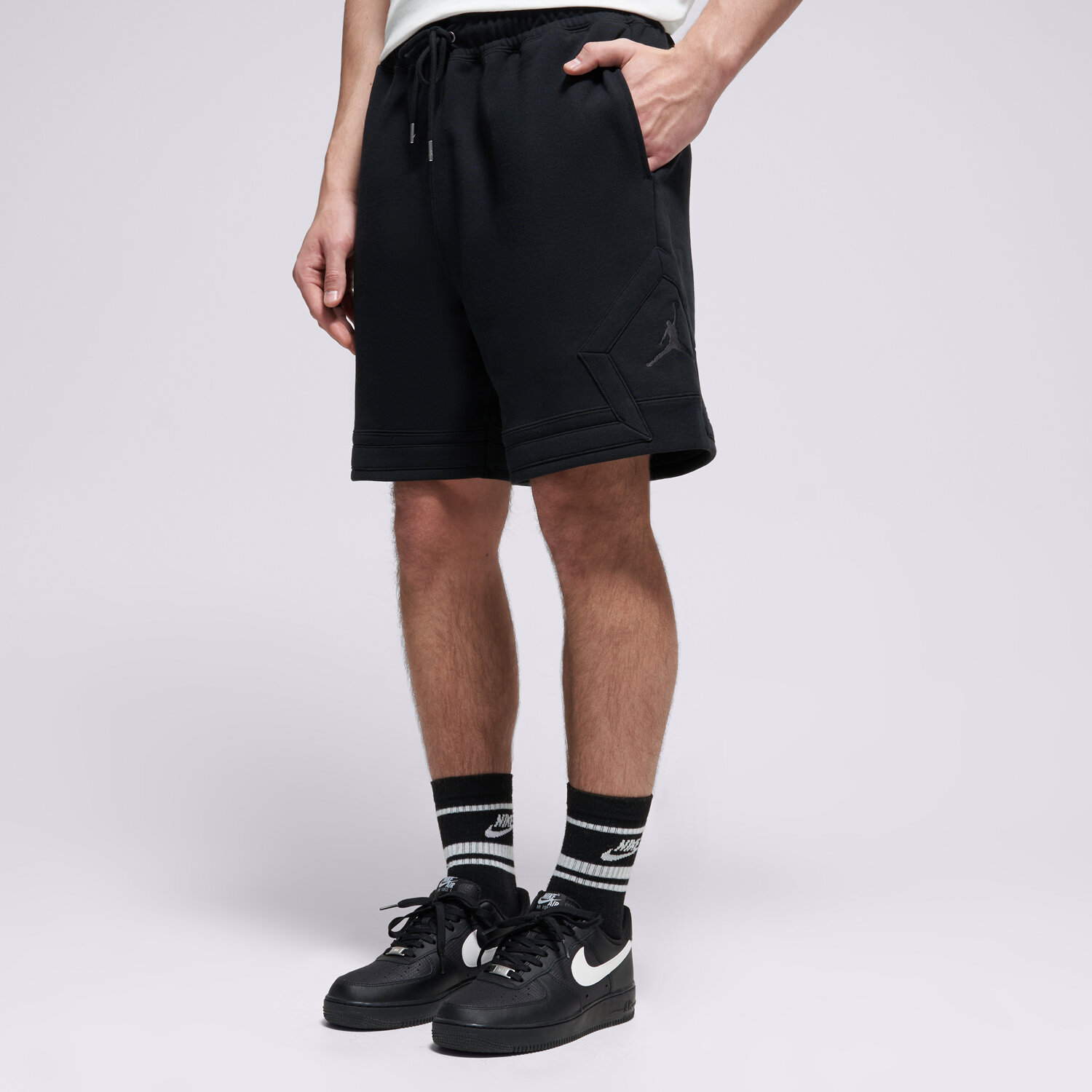 Femei pantaloni scurți JORDAN PANTALONI SCURȚI M J FLIGHT FLC DMND SHORT FV7257-010 Negru