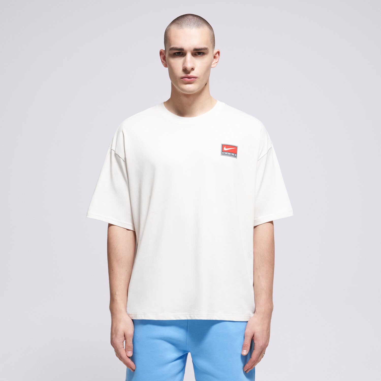 Bărbați tricou NIKE TRICOU M NL SS BOXY KNIT TOP II4379-030 Bej