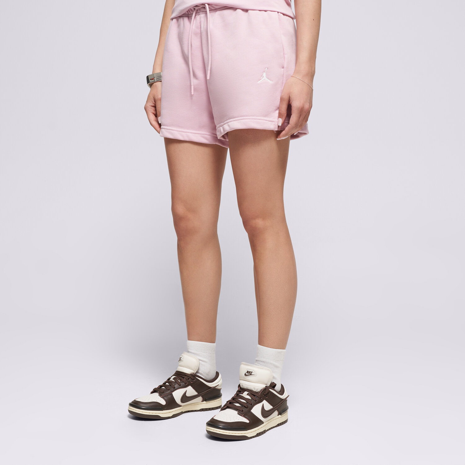 Femei pantaloni scurți JORDAN PANTALONI SCURȚI W J BRK FLC FT SHORT 24 HJ1365-676 Roz