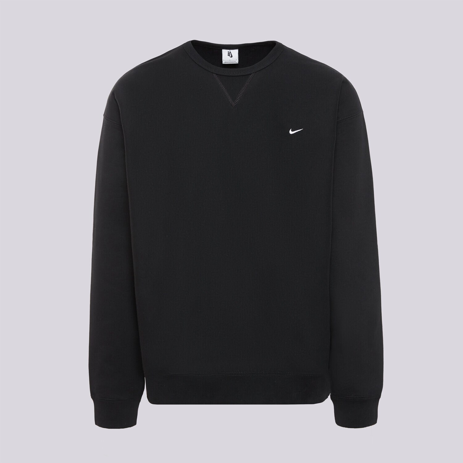 Bărbați bluză NIKE BLUZĂ M NL SOLO SWSH BB CREW HV1086-010 Negru