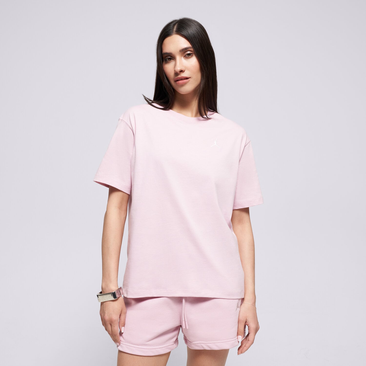 Femei tricou JORDAN TRICOU W J BRK ESS SS GF TEE 23 FN4500-676 Roz