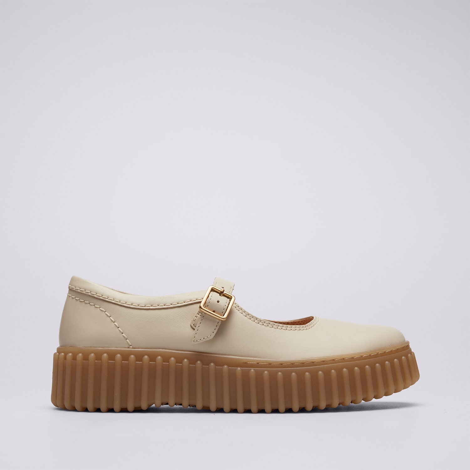 Femei ghete CLARKS TORHILL JANE 26186305 cremă