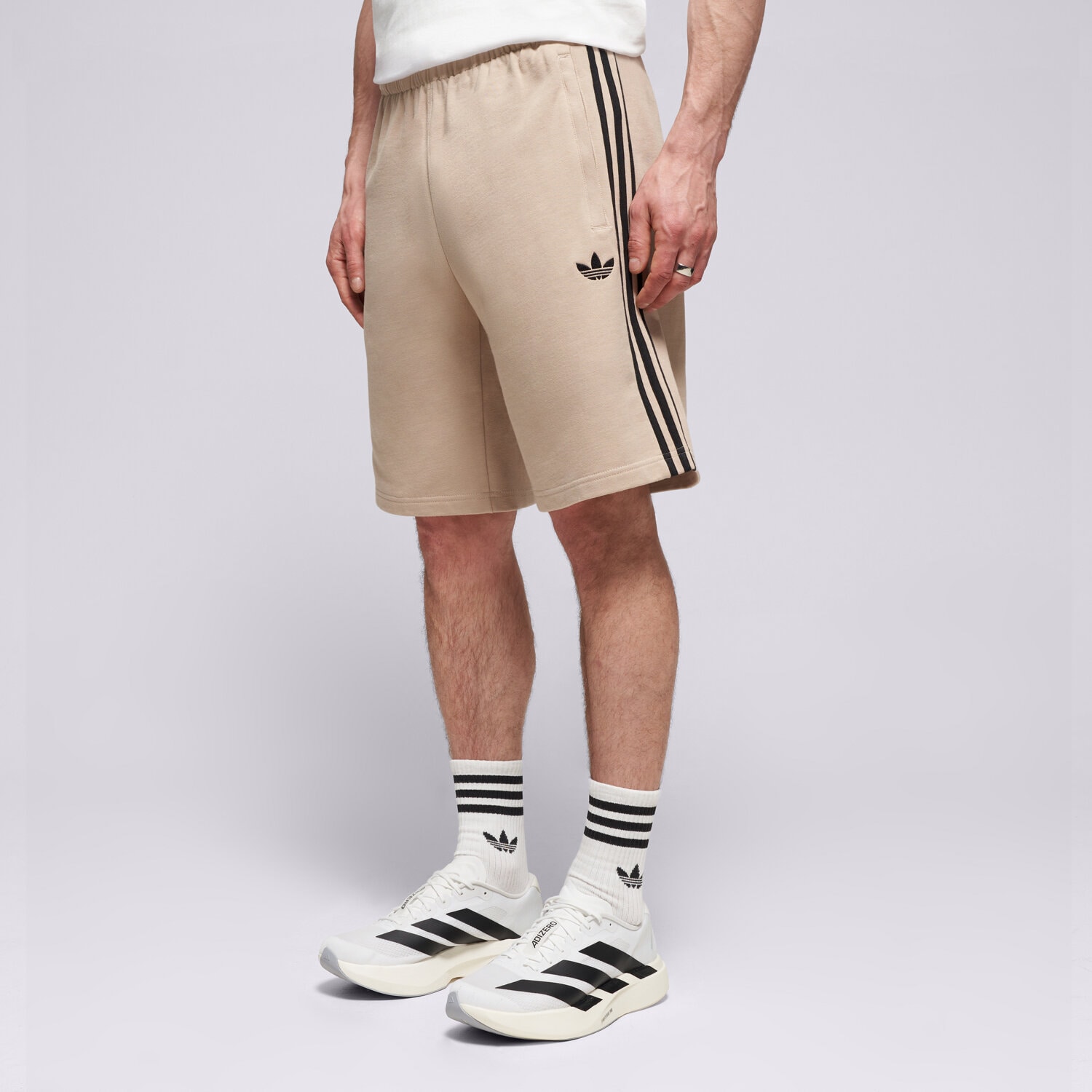 Femei pantaloni scurți ADIDAS PANTALONI SCURȚI 3S SHO KE6681 Bej