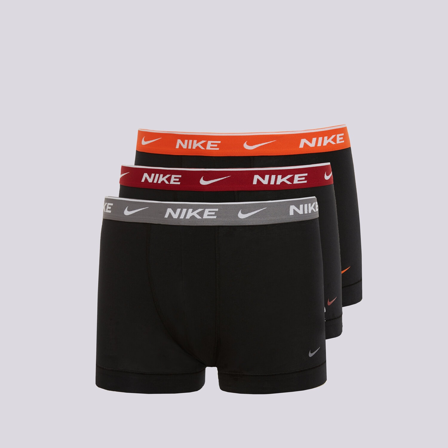 Bărbați lenjerie, boxeri NIKE BOXERI TRUNK 3PK NQ00KE12840VN Negru