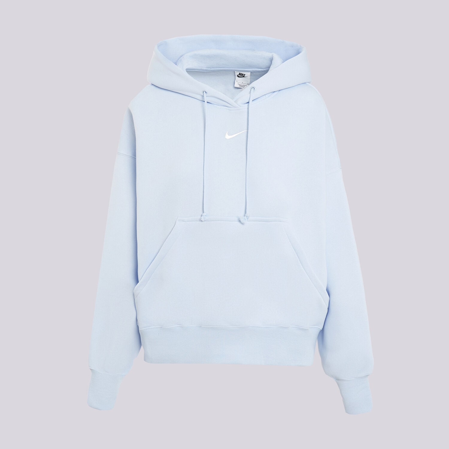 Femei bluză NIKE BLUZĂ HANORAC W NSW PHNX FLC OOS PO HOODIE DQ5858-407 Albastru