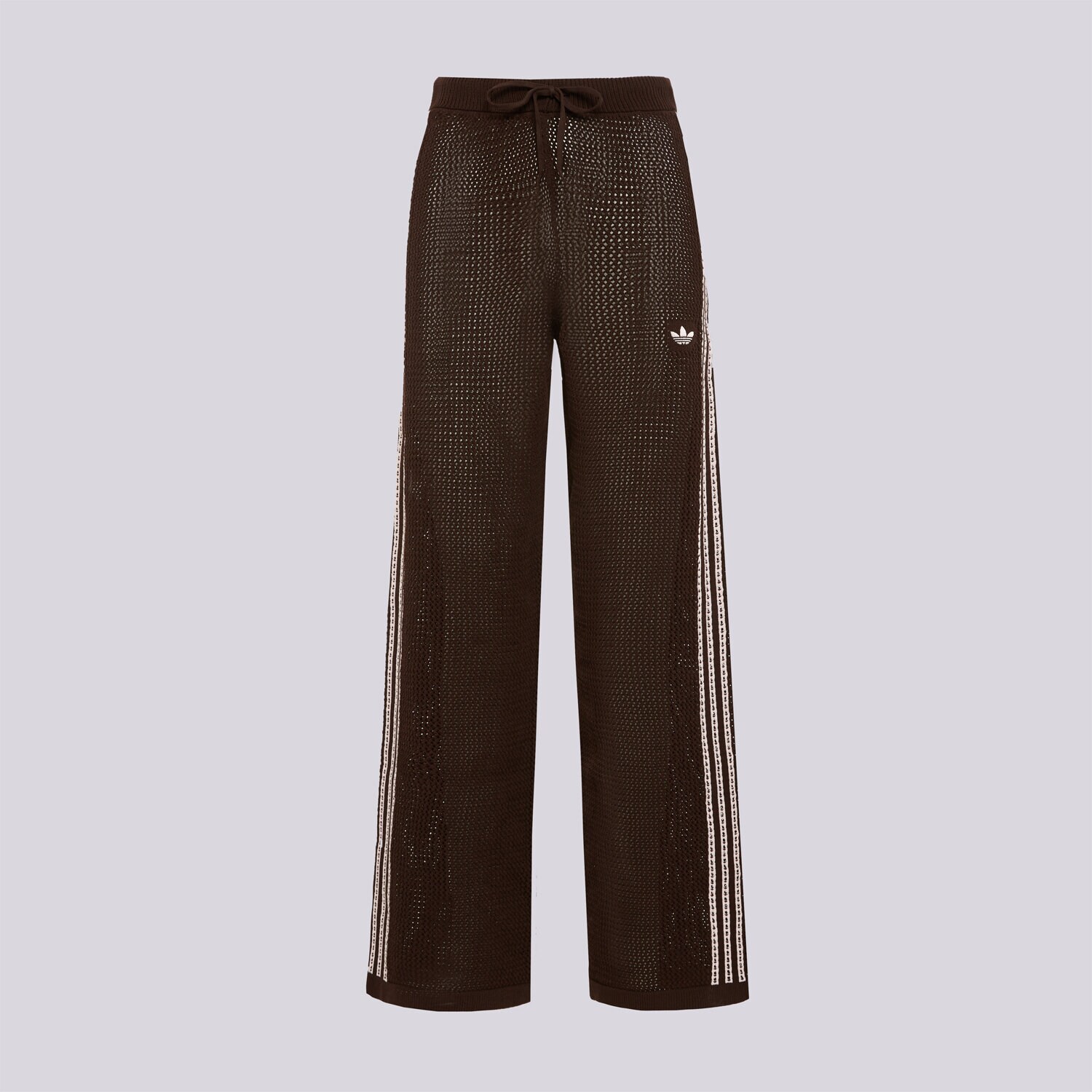 Femei pantaloni ADIDAS PANTALONI  CROCHET TP KE0201 Maro