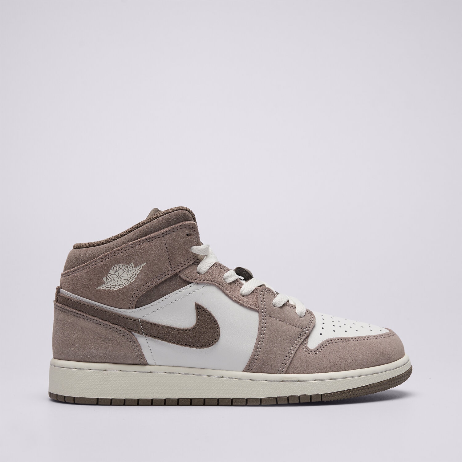 Copii pantofi sport AIR JORDAN 1 MID BG DQ8423-003 Alb