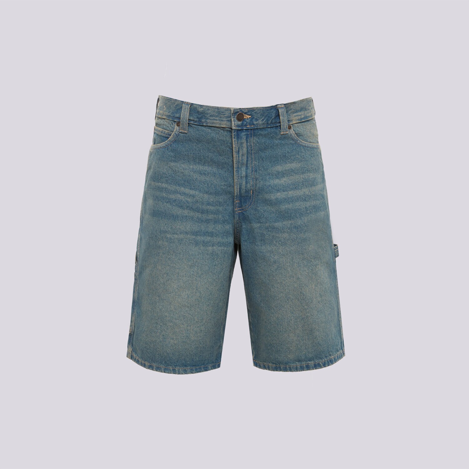 Femei pantaloni scurți DICKIES PANTALONI SCURȚI 993 11 INCH CARPENTER SHORT JEANS DK0A88FCL231 Albastru