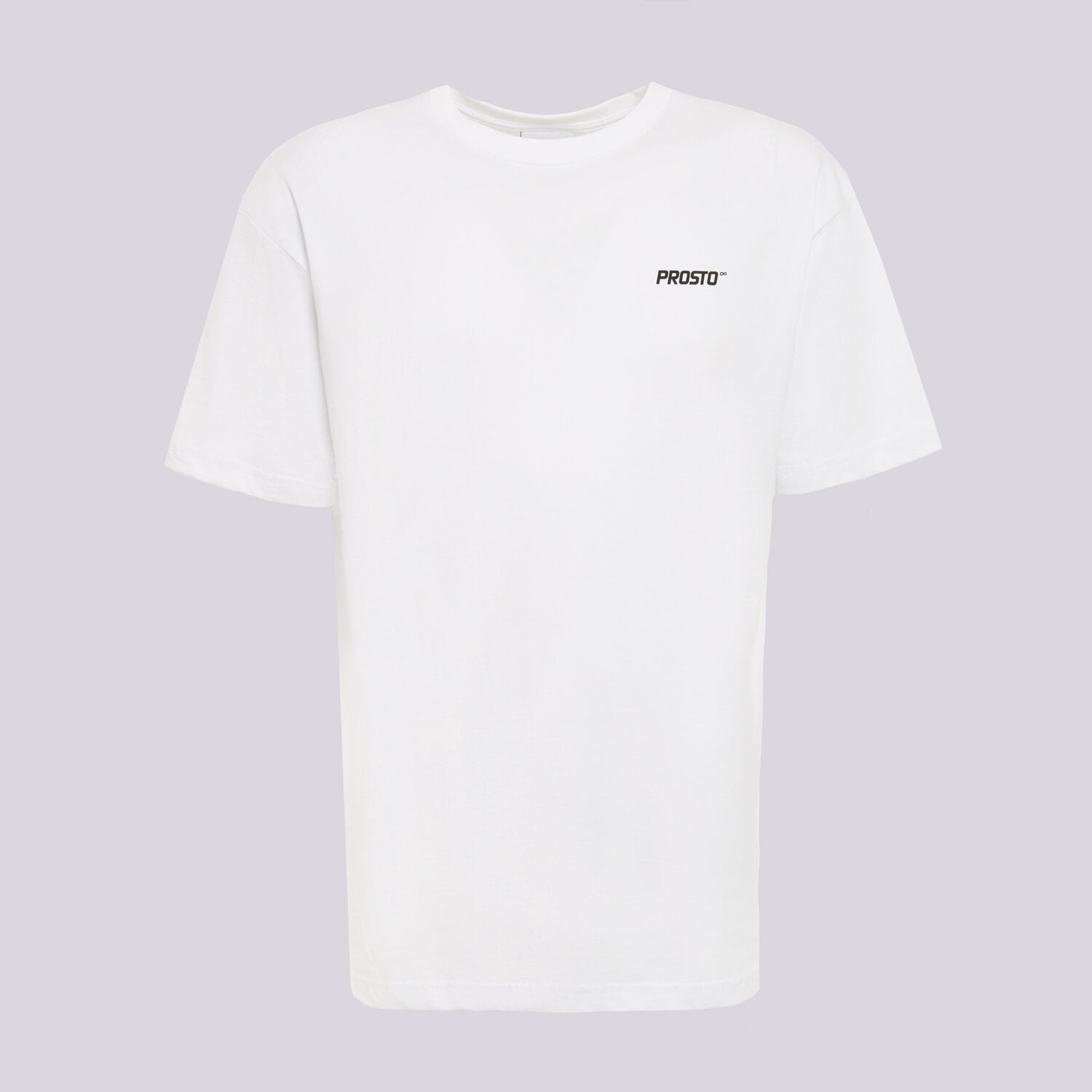 Bărbați tricou PROSTO TRICOU GRAPHIC WEAR THE STREET KL262MTEE1011 Alb