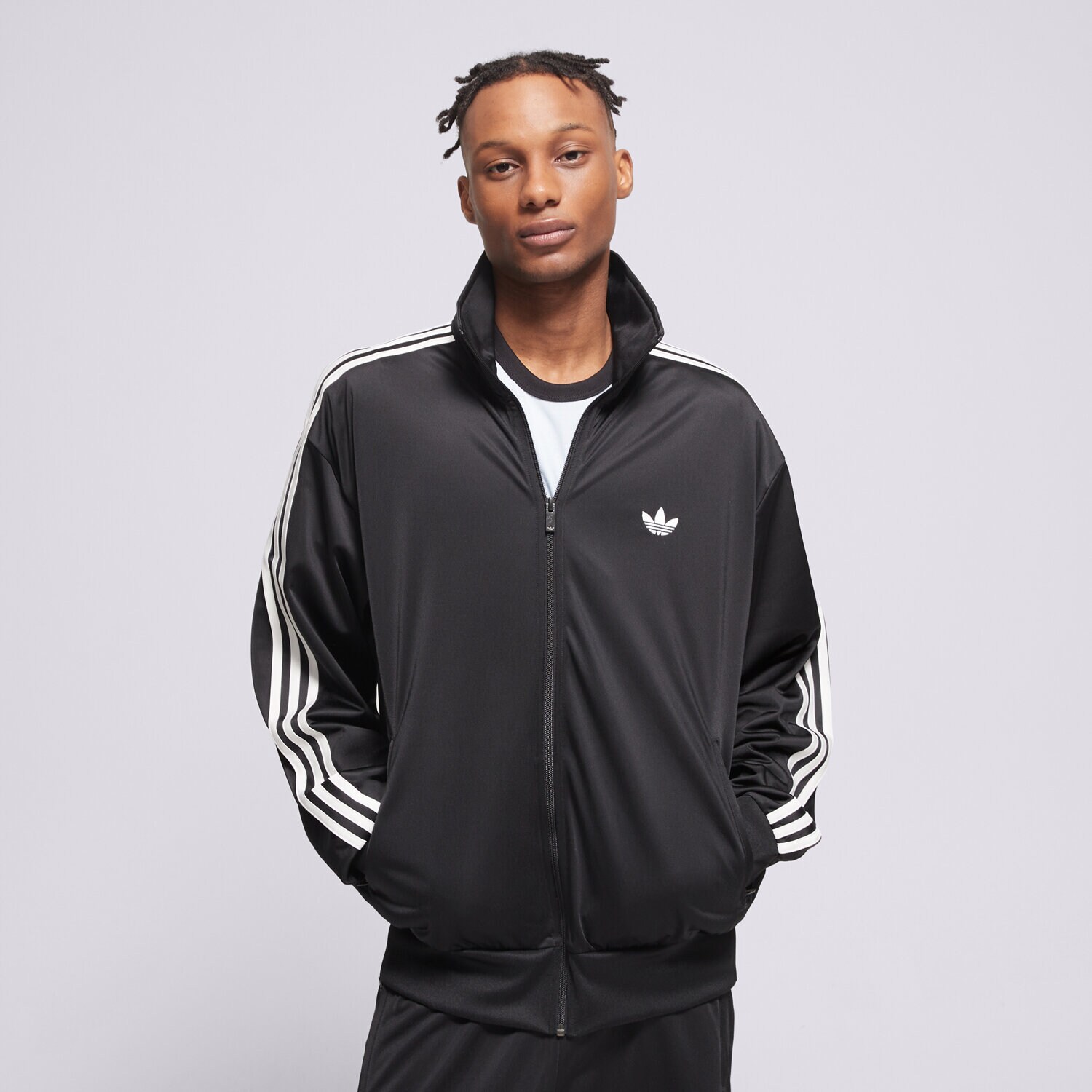 Bărbați bluză ADIDAS BLUZĂ FIREBIRD TT KD8312 Negru