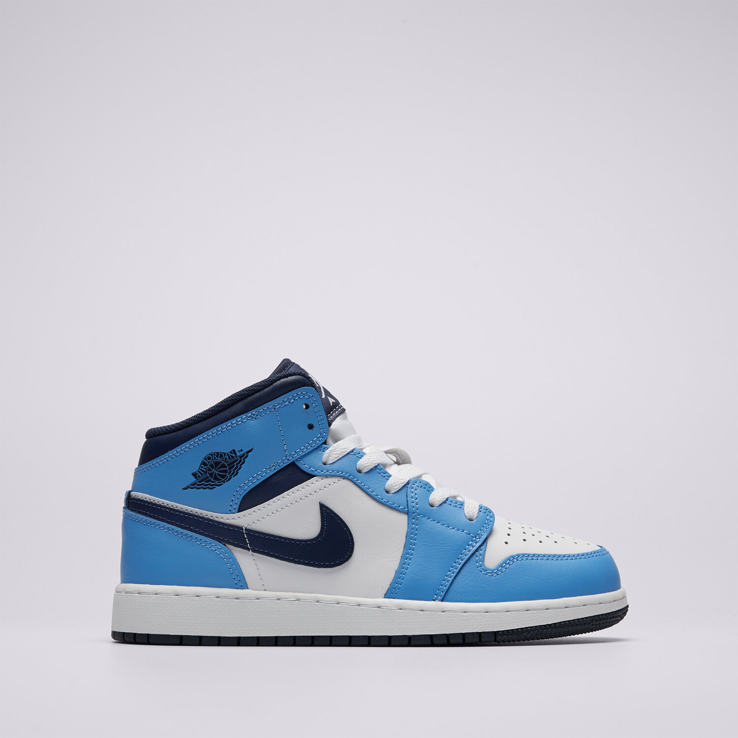 Copii pantofi sport AIR JORDAN 1 MID BG DQ8423-405 Alb