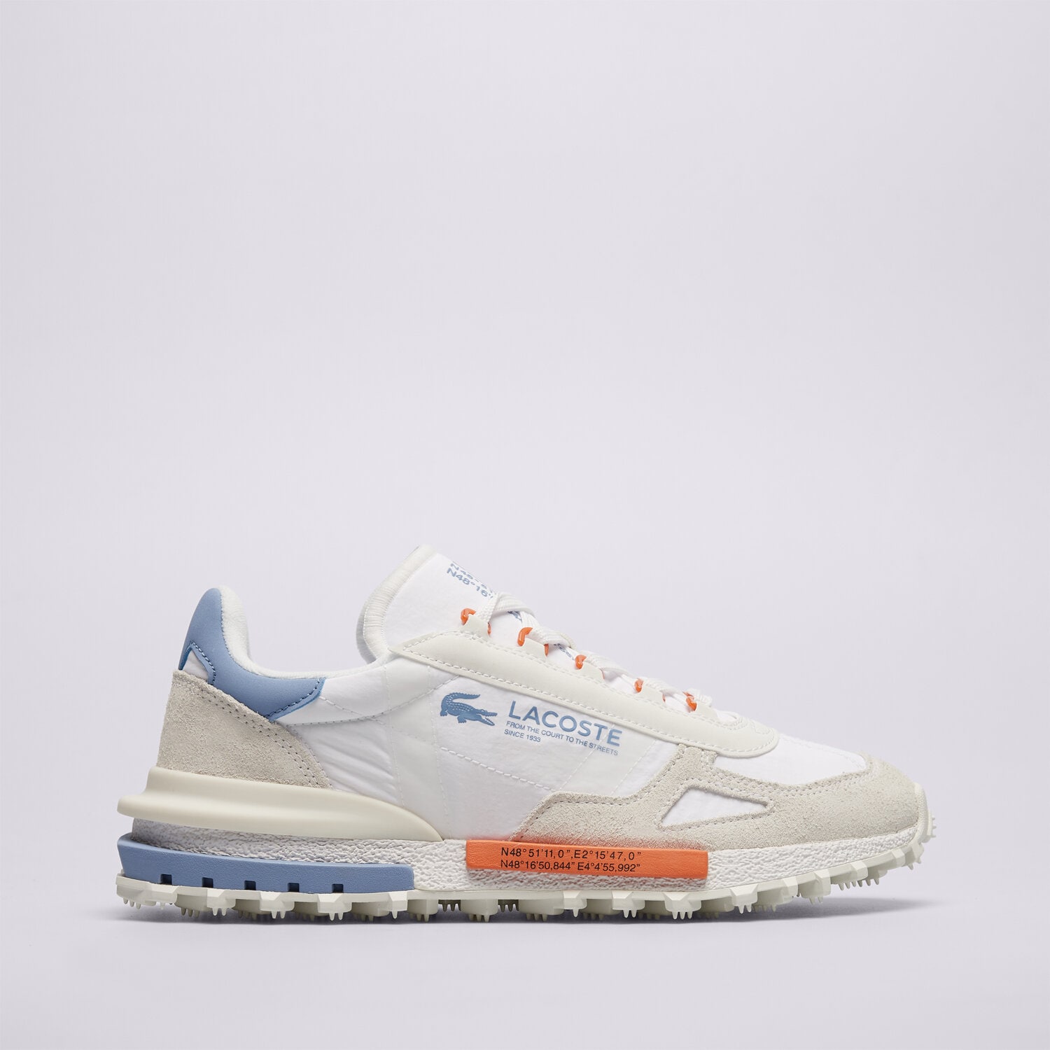 Barbați pantofi sport LACOSTE ELITE ACTIVE 51SMA00421T3 Alb