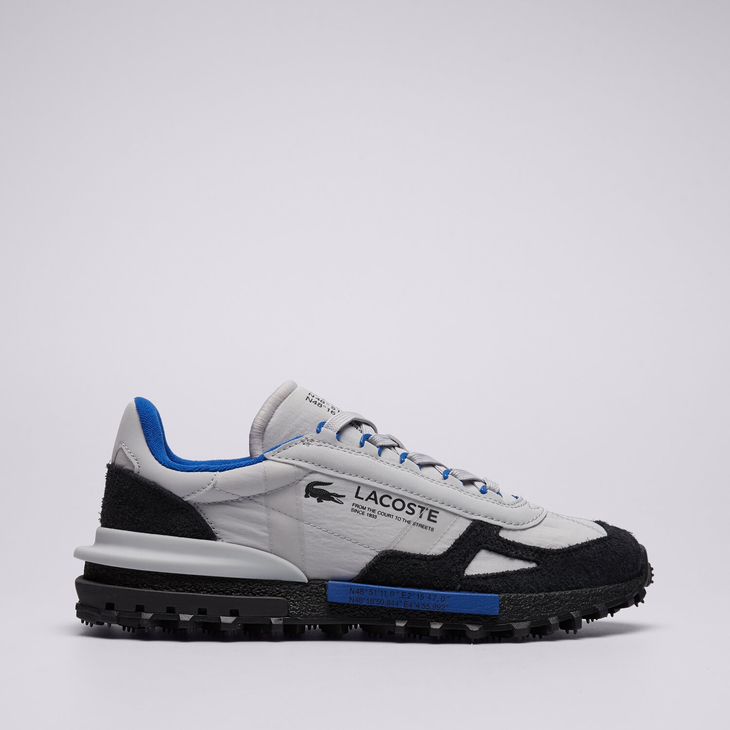 Barbați pantofi sport LACOSTE ELITE ACTIVE 51SMA00422P9 Gri