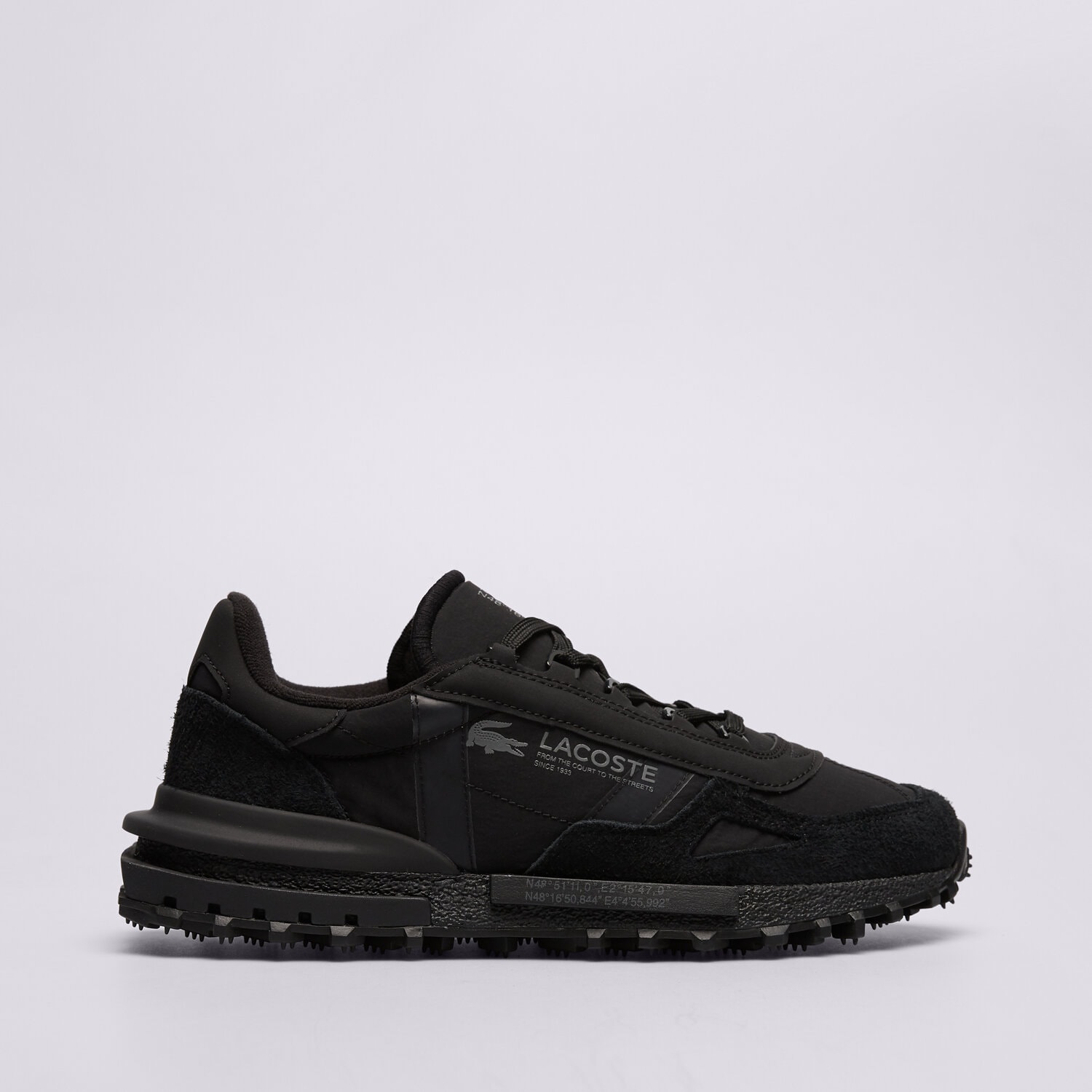 Barbați pantofi sport LACOSTE ELITE ACTIVE 50SMA007802H Negru
