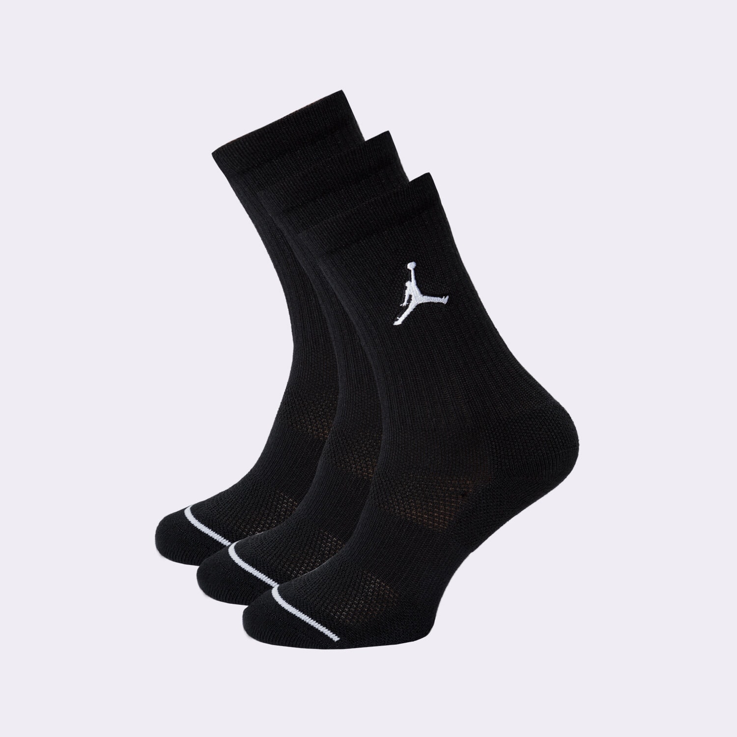Femei șosete JORDAN ȘOSETE 3 PACK CREW SOCKS CREW SOCKS (3 PACK) SX5545-013 Negru