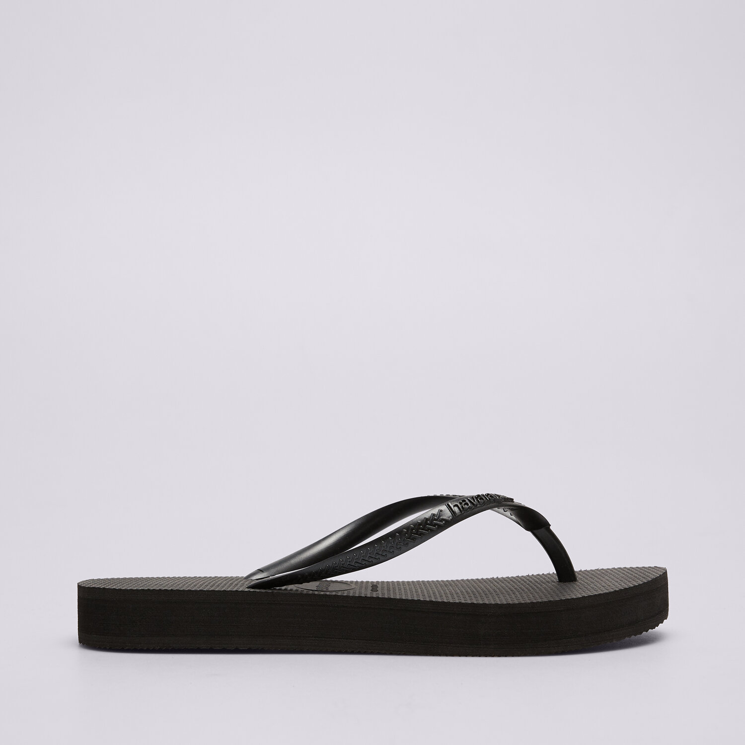 Femei flip-flops HAVAIANAS SLIM FLATFORM 4144537-0090 Negru