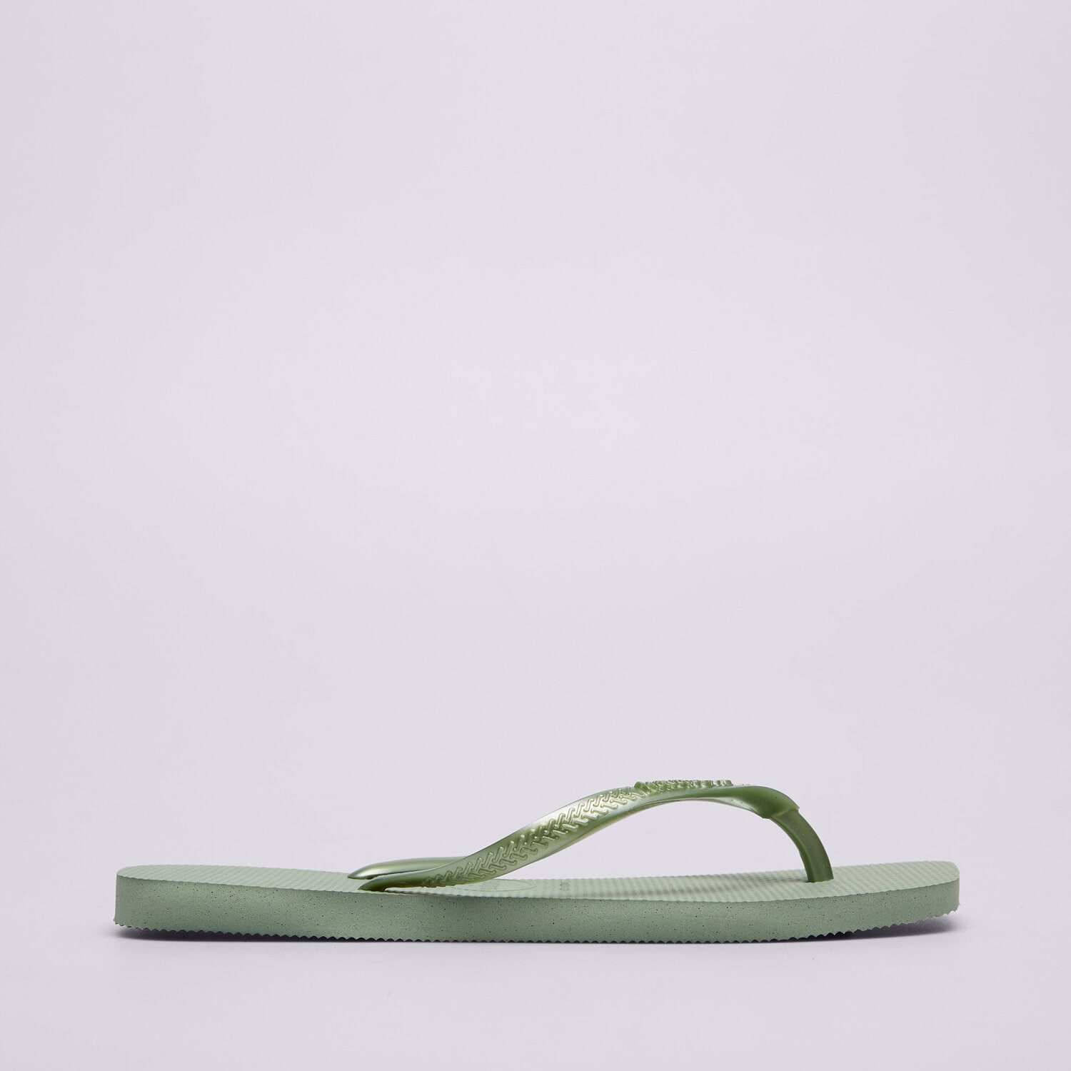 Femei flip-flops HAVAIANAS SLIM SQUARE 4148301-1156 Verde