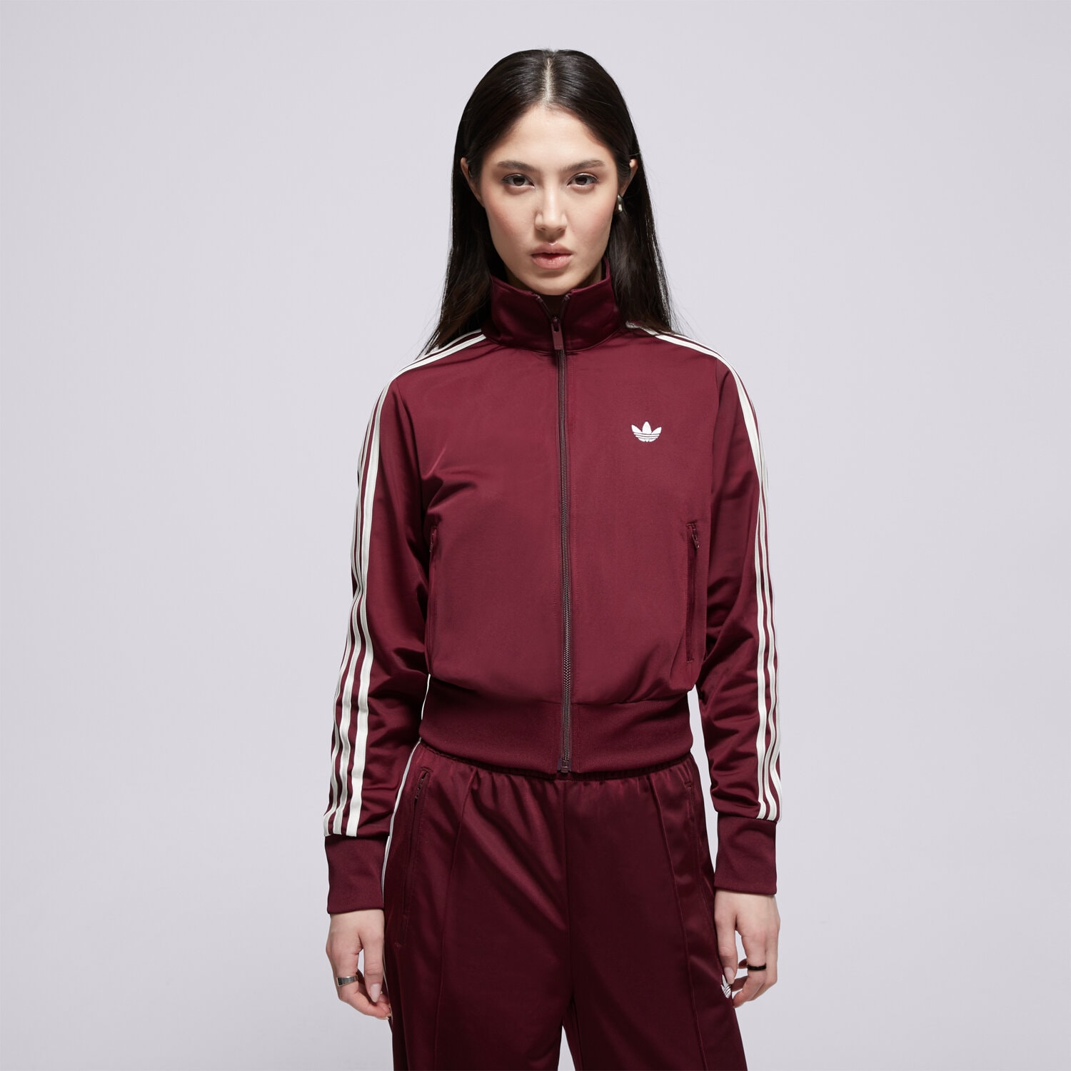 Femei bluză ADIDAS BLUZĂ FB CLASSIC TT KQ6532 Bordo