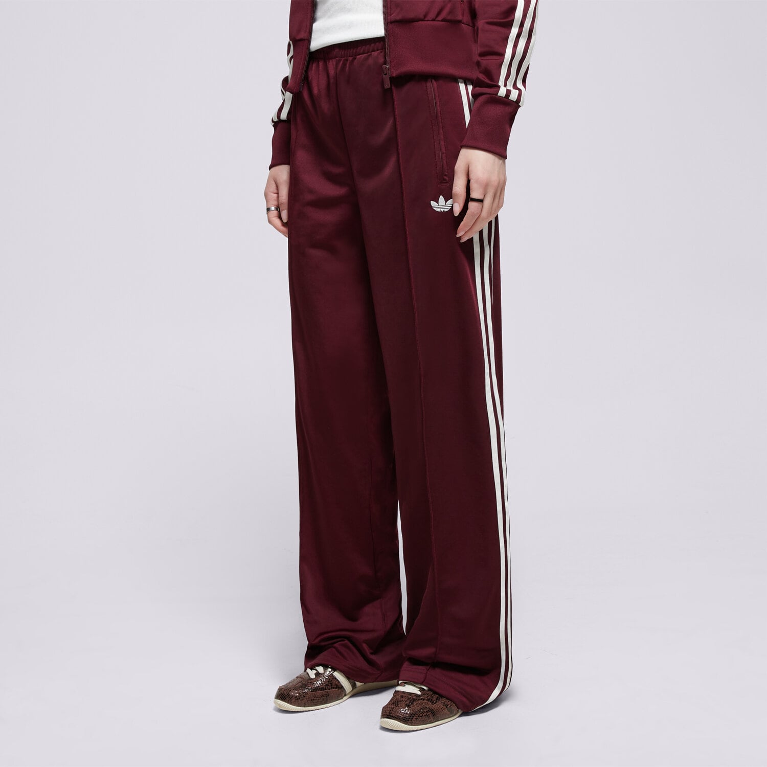 Femei pantaloni ADIDAS PANTALONI  FIREBIRD TP KZ2509 Bordo