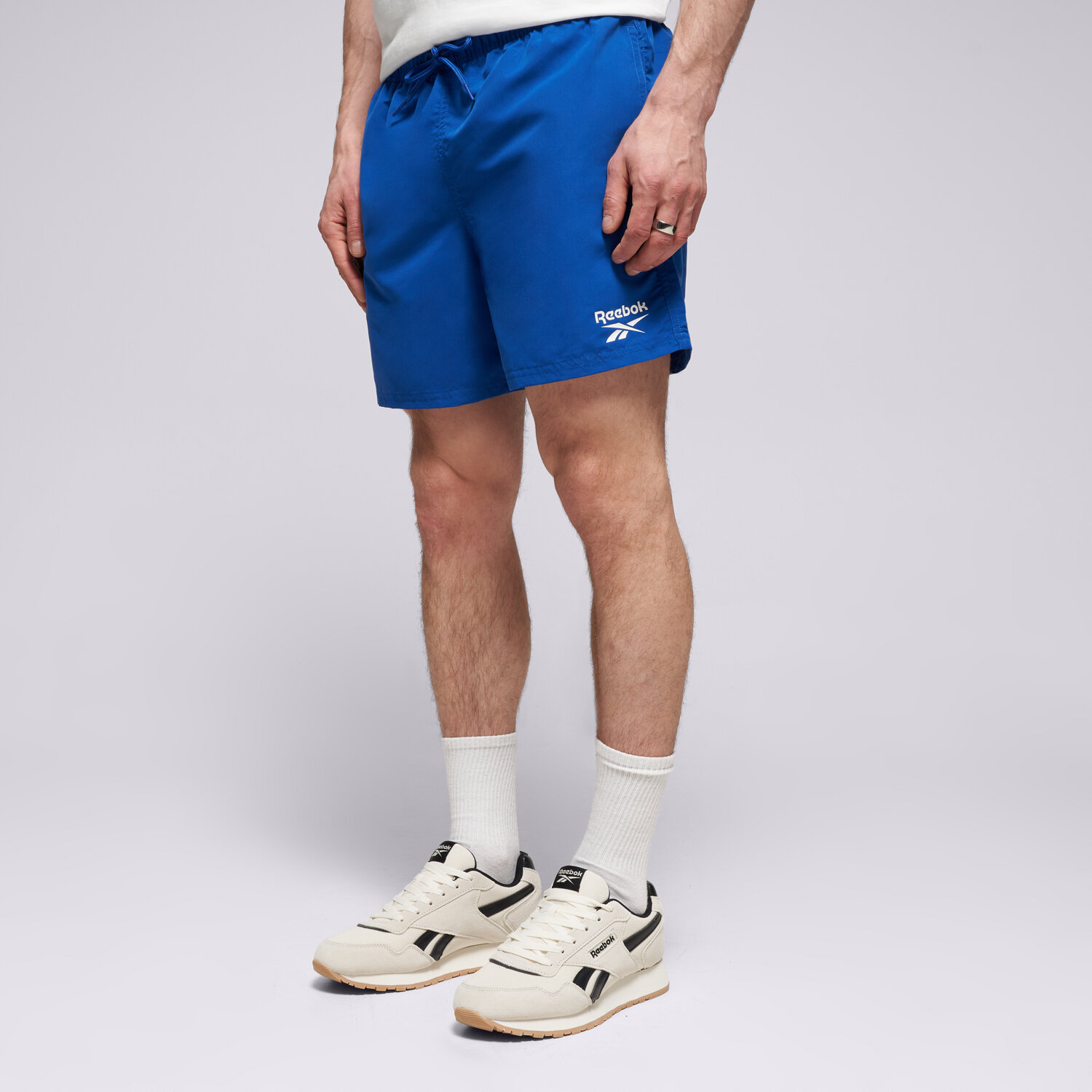 Femei pantaloni scurți REEBOK PANTALONI SCURȚI YALE L5_71002_RBK_BL1 Albastru