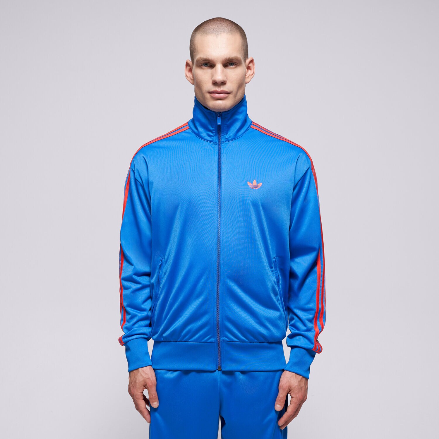Bărbați bluză ADIDAS BLUZĂ FIREBIRD TT KD8310 Albastru