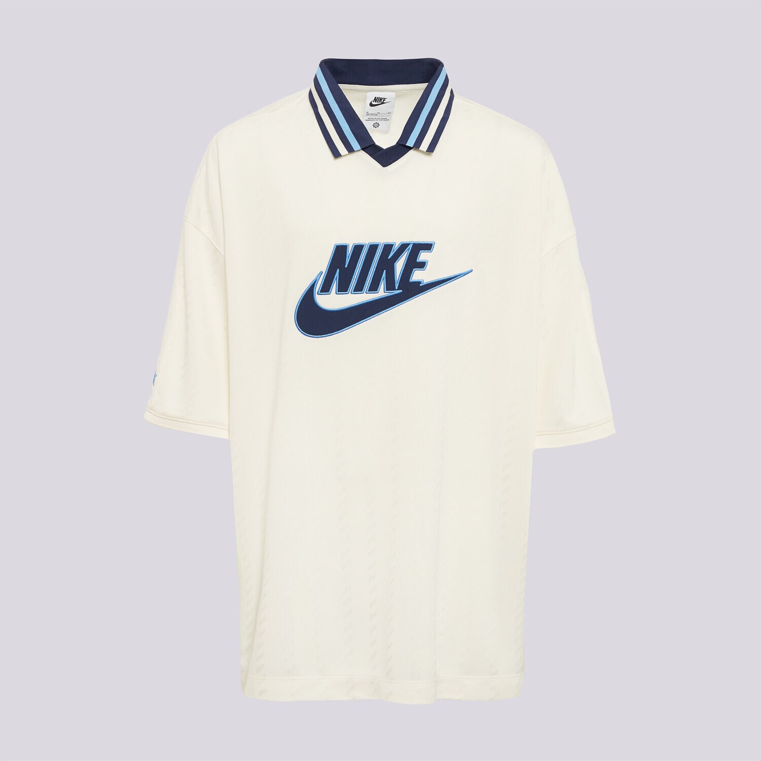 Copii tricou NIKE TRICOU K NSW CLN JERSEY SS TOP BOY IQ0435-047 Alb