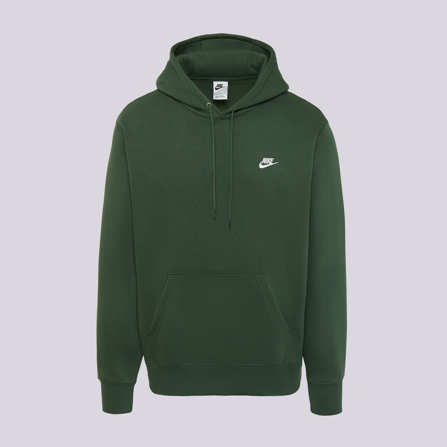Bărbați bluză NIKE BLUZĂ HANORAC M NK CLUB BB PO HOODIE FN3859-323 Verde