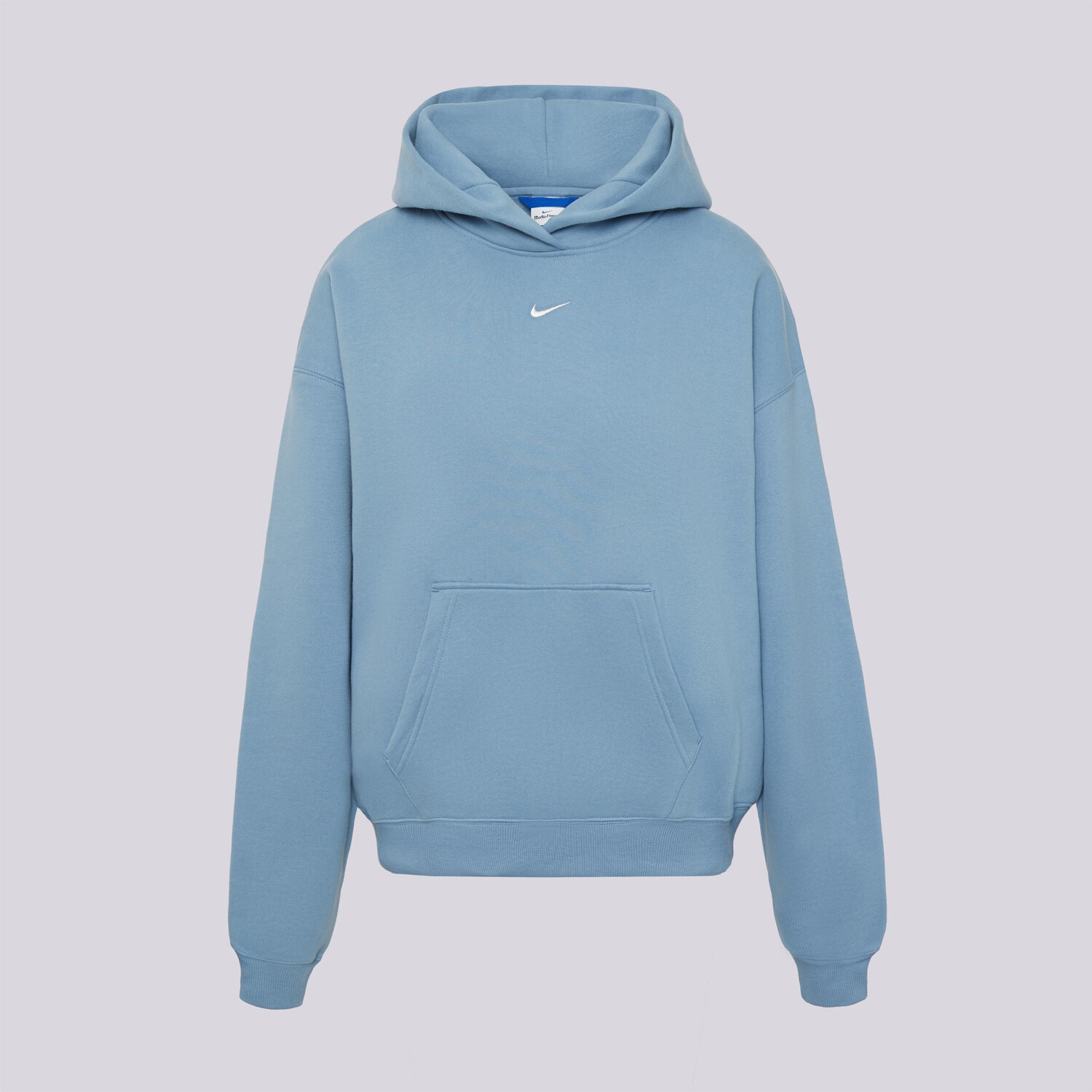 Femei bluză NIKE BLUZĂ HANORAC STDO FLC MW OS PO HDY IM8502-486 Albastru