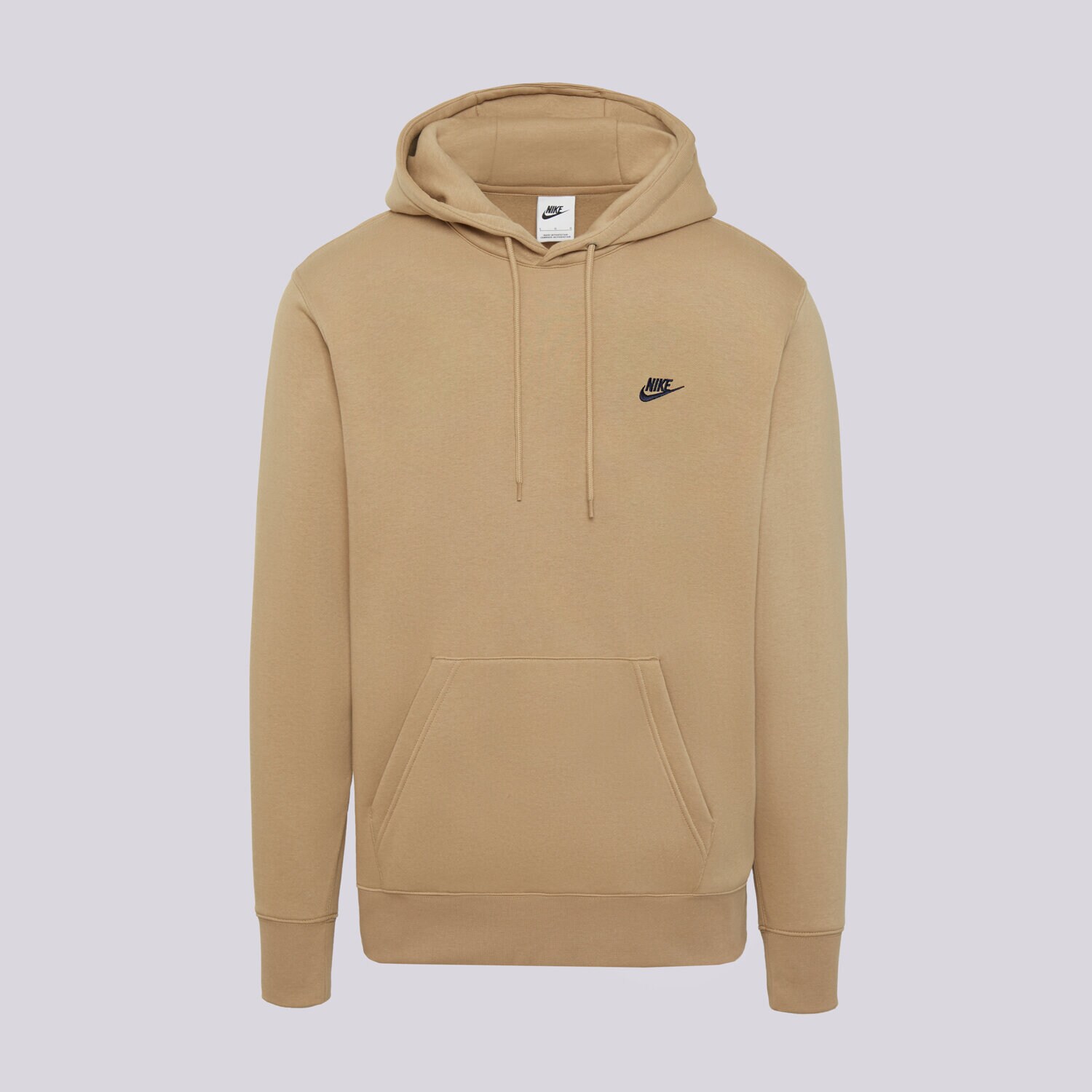 Bărbați bluză NIKE BLUZĂ HANORAC M NK CLUB BB PO HOODIE FN3859-298 Bej