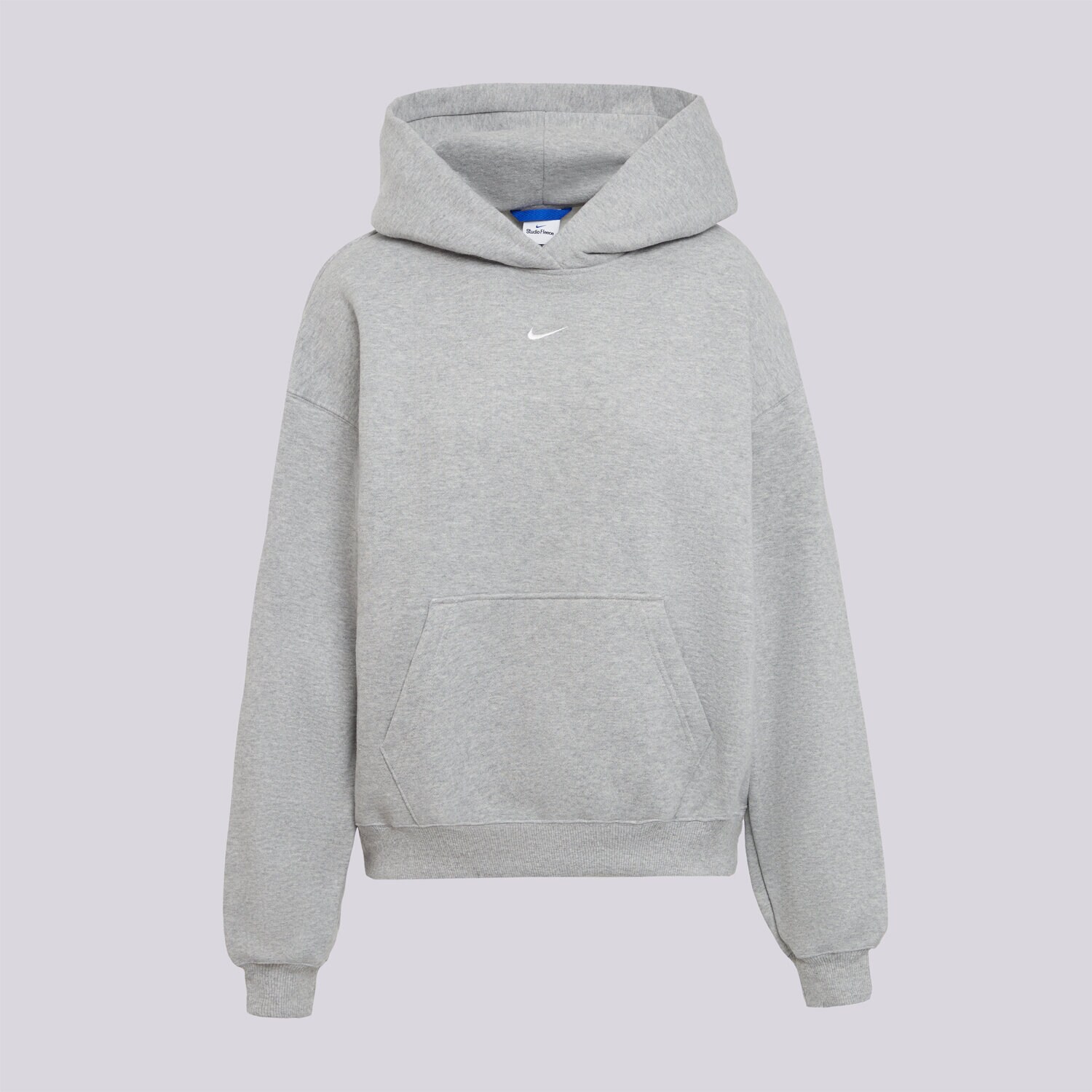 Femei bluză NIKE BLUZĂ HANORAC W NK STDO FLC OS PO HDY IM8502-063 Gri