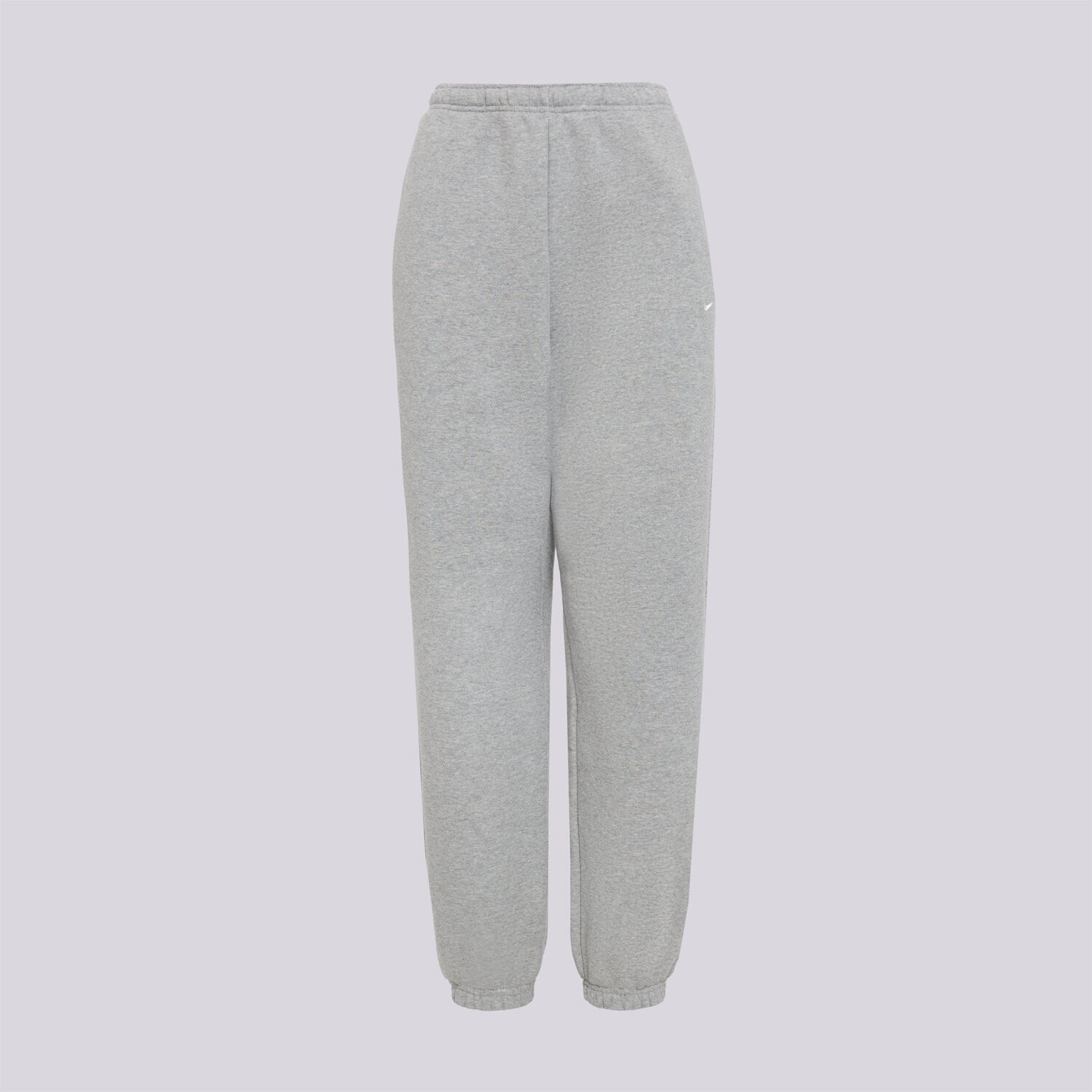 Femei pantaloni NIKE PANTALONI  W NK STDO FLC MW HR OS CFF PNT IM8074-063 Gri