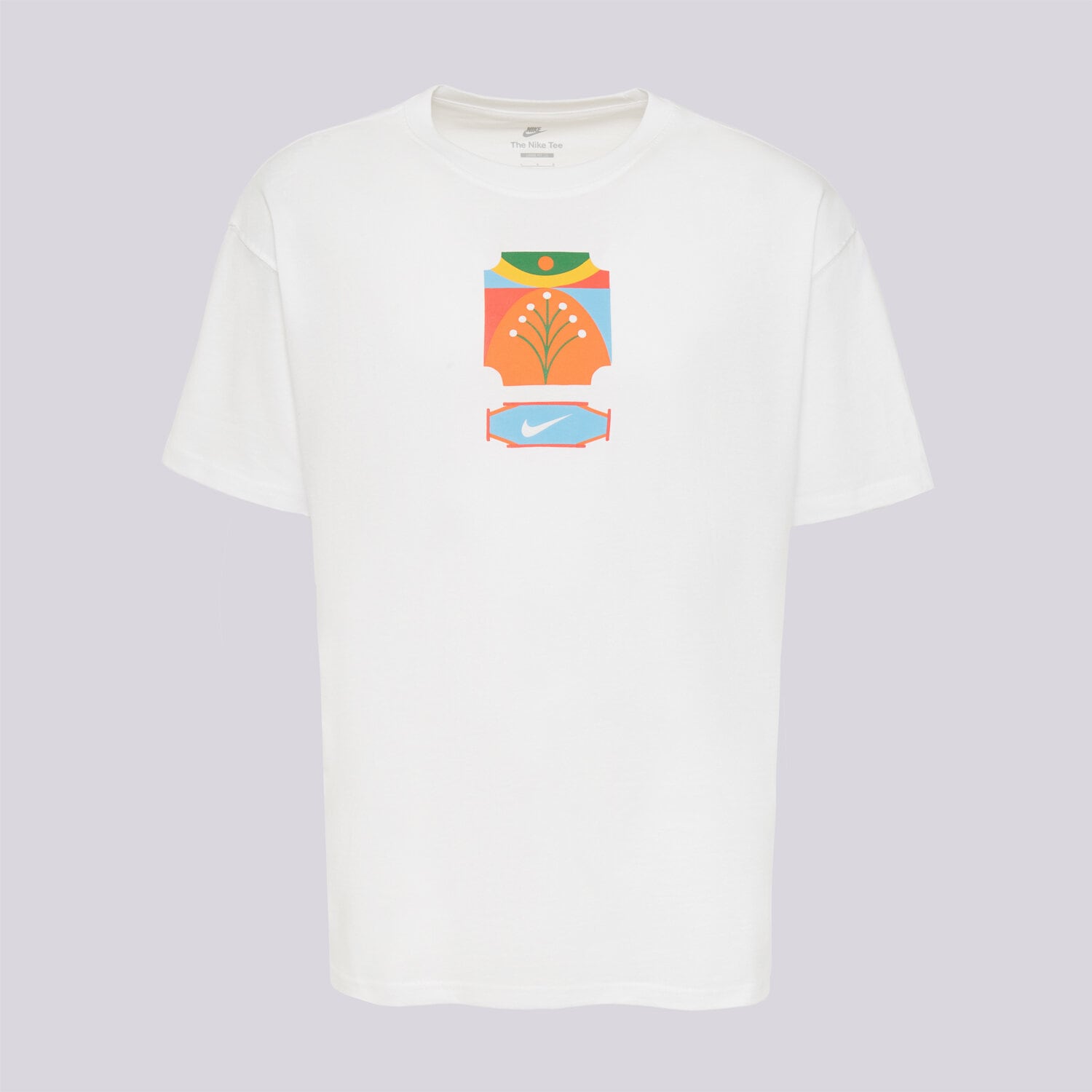 Bărbați tricou NIKE TRICOU U NSW TEE LSE PALM TREE NIKE IM9345-100 Alb