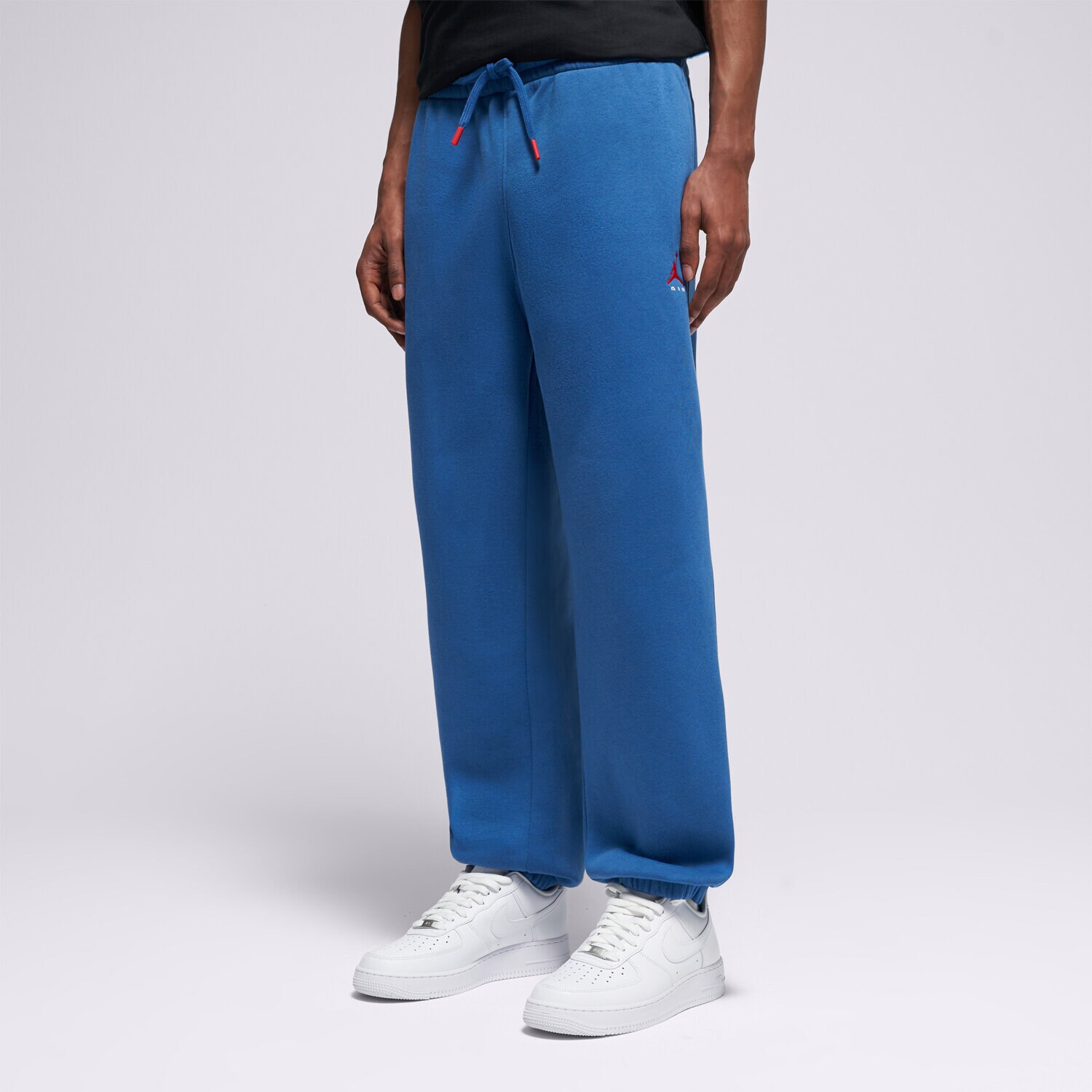 Bărbați pantaloni JORDAN PANTALONI  M J BRK ST FLC CUFF BB IM8906-485 Albastru
