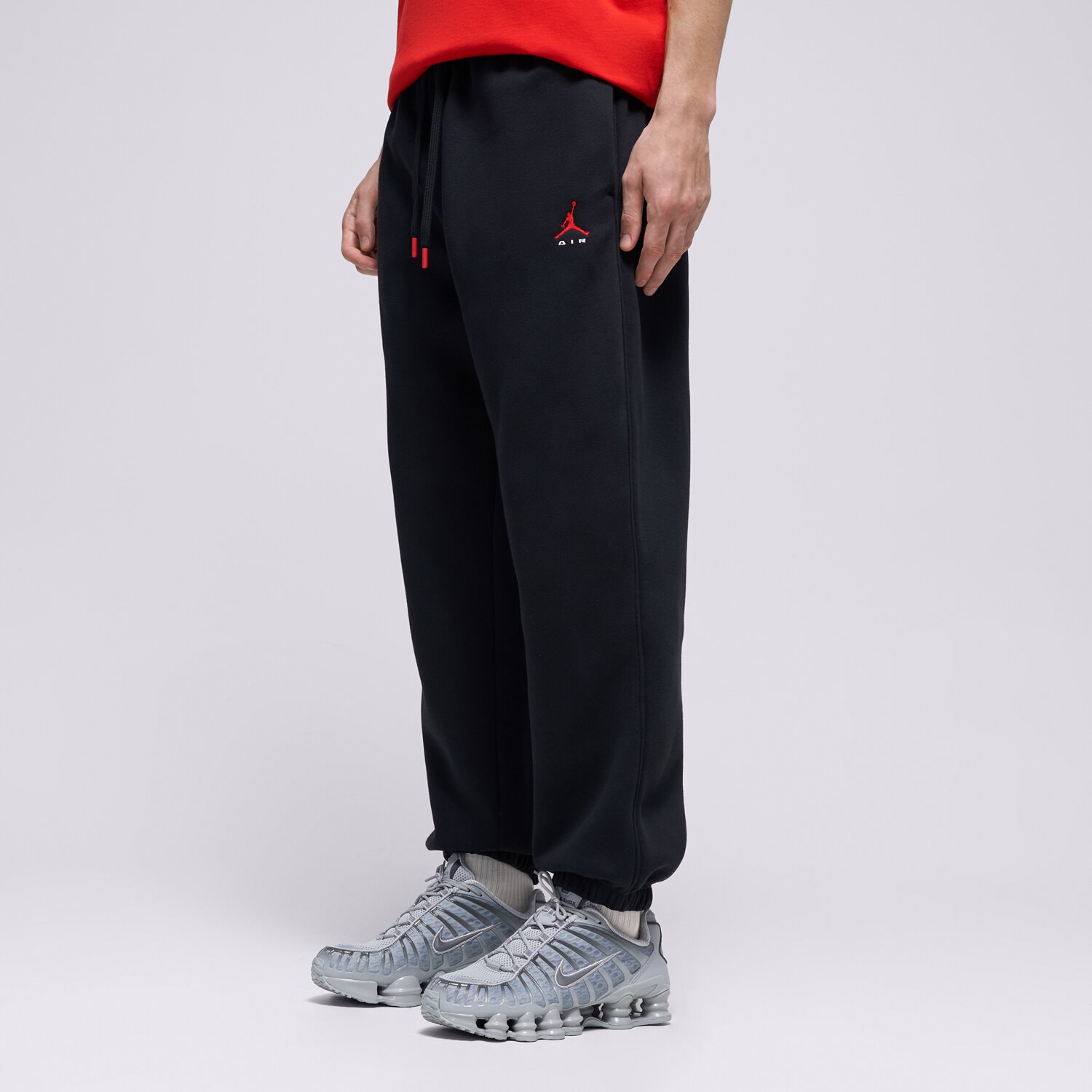 Bărbați pantaloni JORDAN PANTALONI  M J BRK ST FLC CUFF PANT BB IM8906-010 Negru