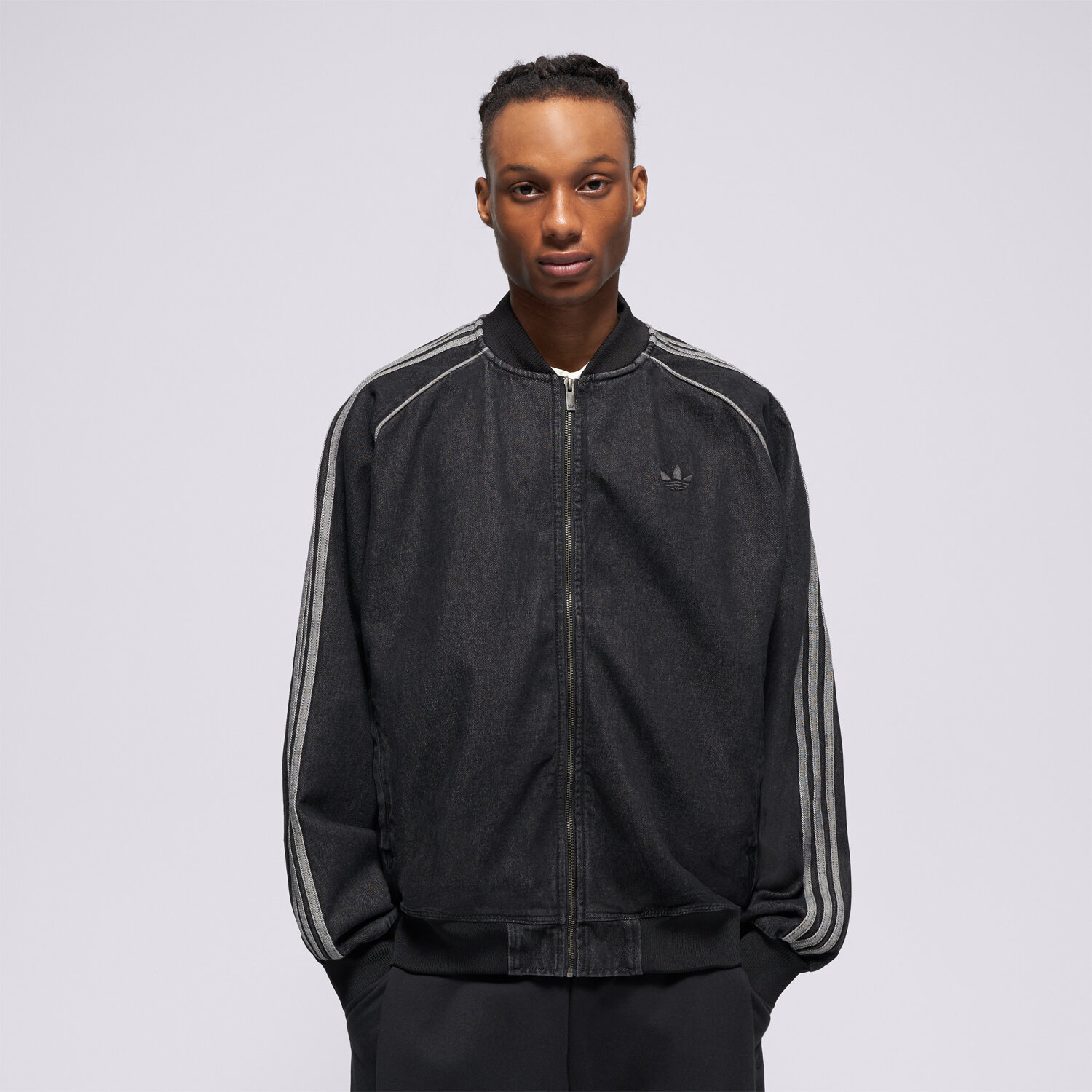 Bărbați bluză ADIDAS BLUZĂ SST TT KS4963 Negru