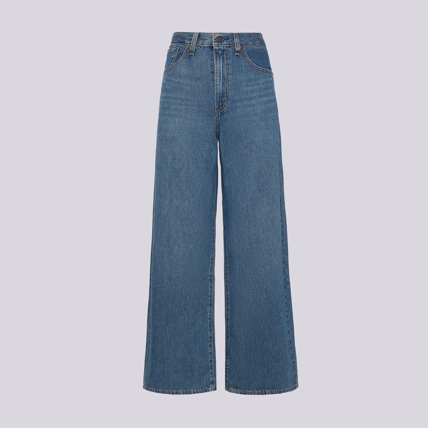 Femei pantaloni LEVI'S PANTALONI  CINCH BAGGY 001UP-0002 Albastru