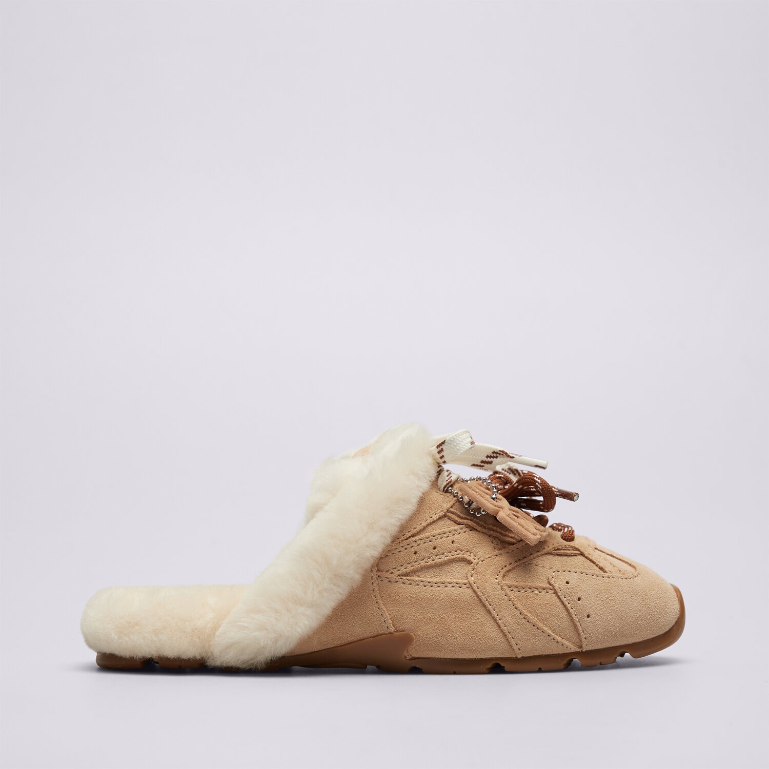 Femei pantofi sport NOKWOL ATLAS MULE BEIGE SUEDE NKATLASMULEBEIGE Bej