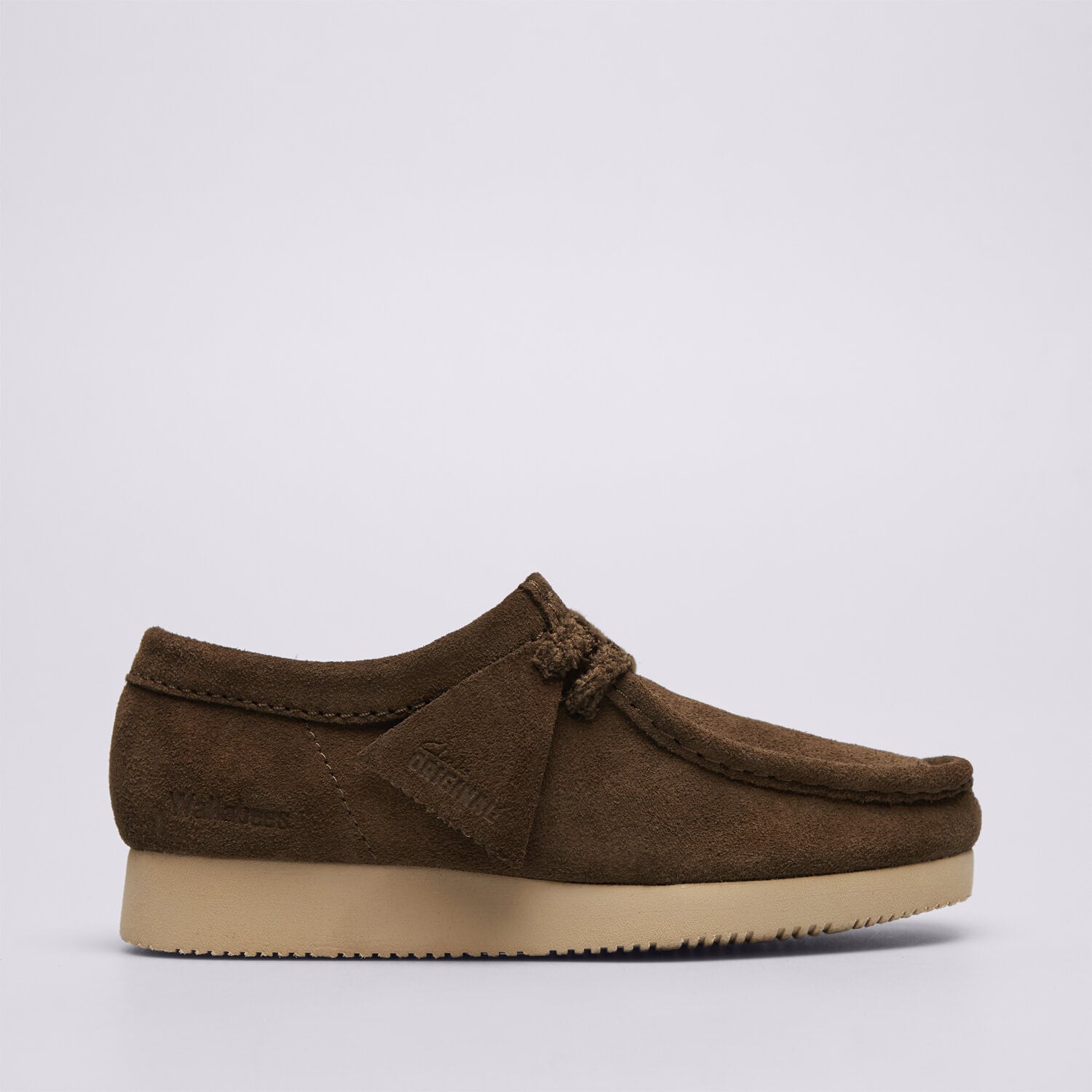 Femei ghete CLARKS WALLABEE LITE. 26329403 Gri