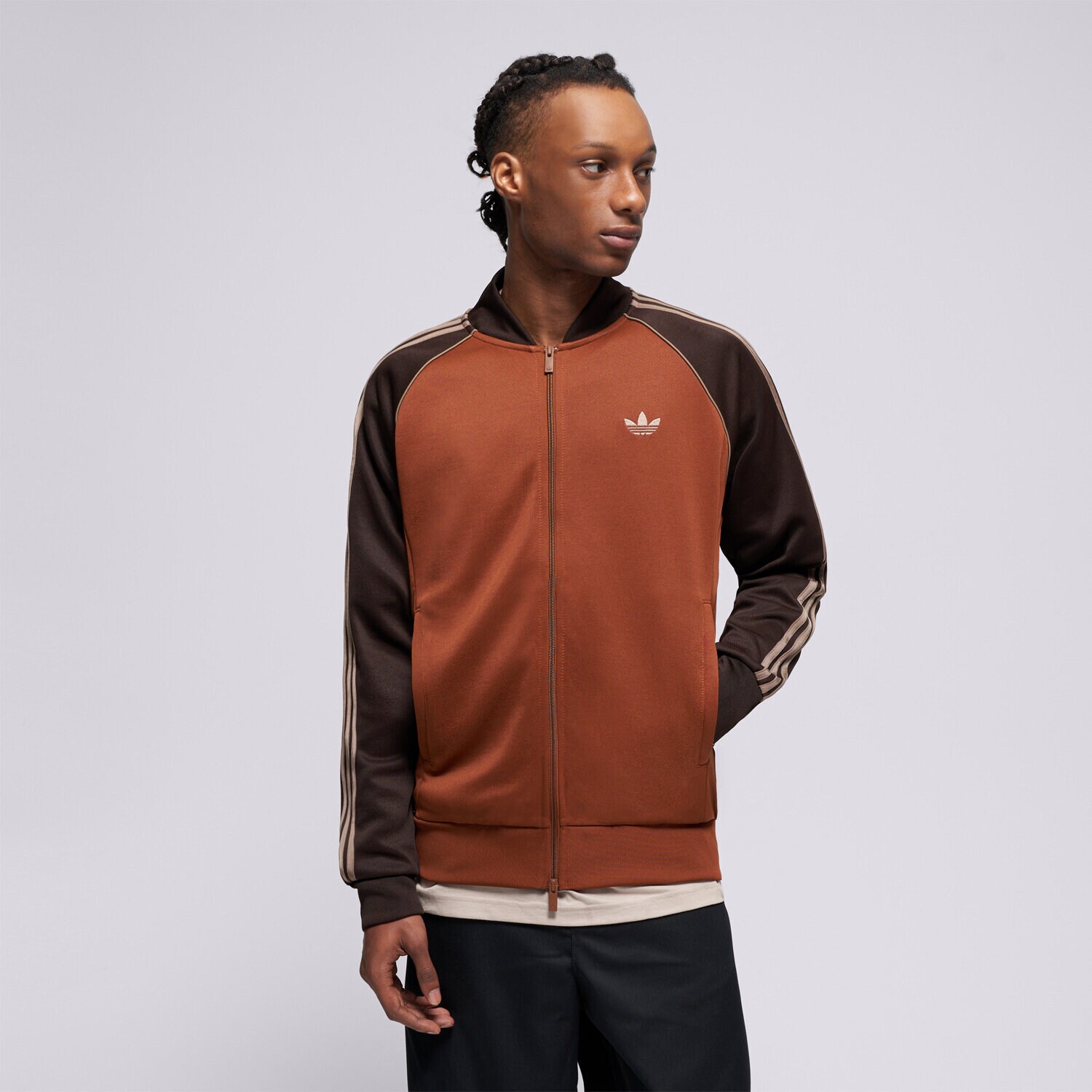 Bărbați bluză ADIDAS BLUZĂ SST TT KT5036 Portocaliu