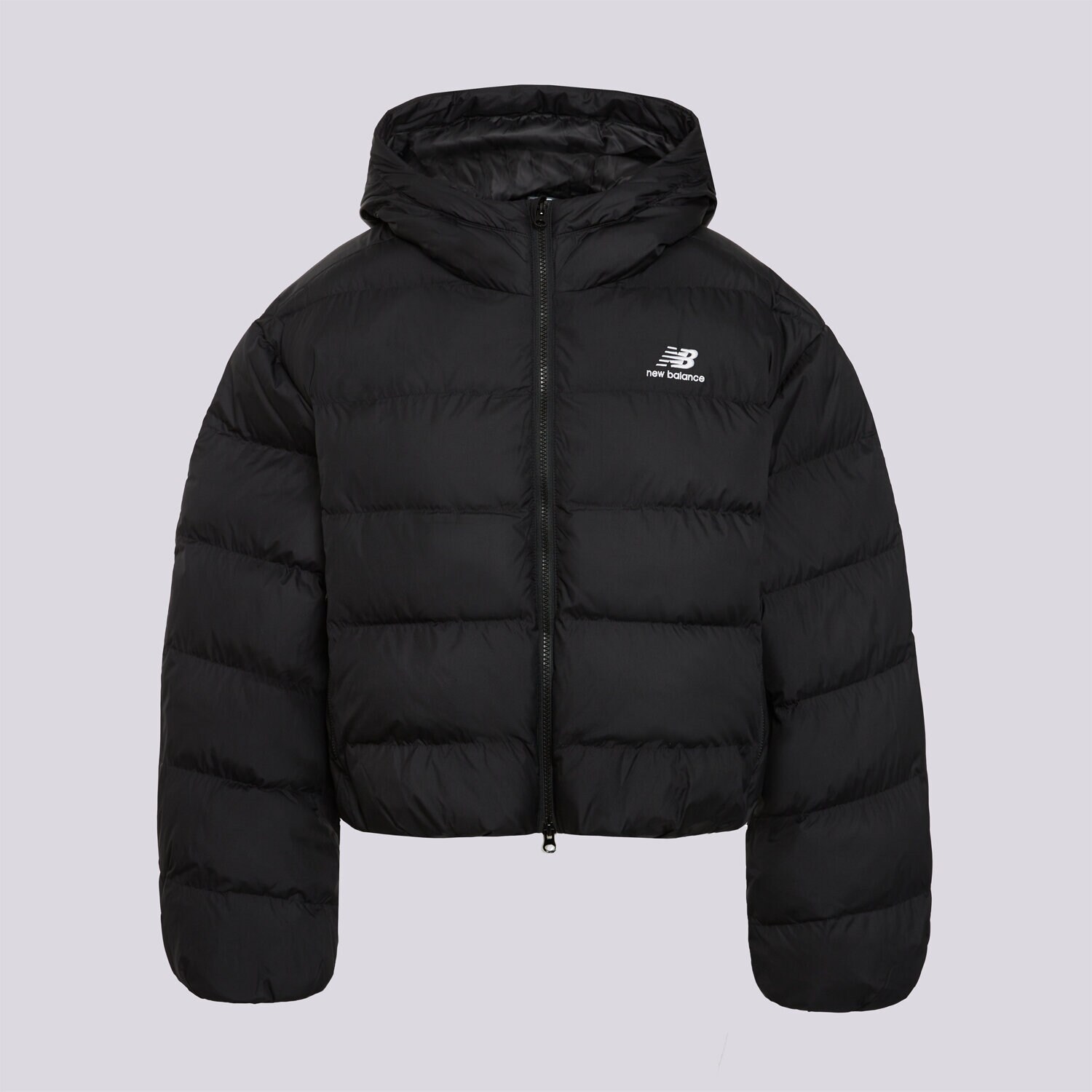 Femei geacă de iarnă NEW BALANCE JACHETĂ CU PUF BOSTON PUFFER JACKET WJ62V5SNBK Negru